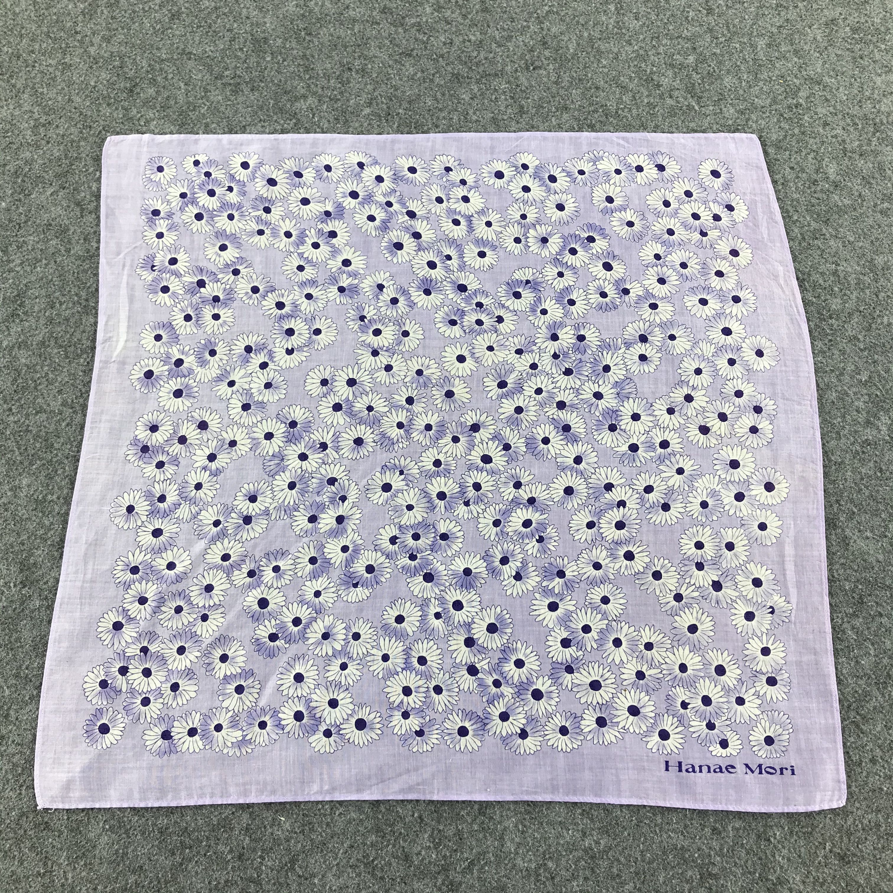 Hanae Mori Hanae Mori Handkerchief Neckerchief Bandana H595 Size ONE SIZE - 3 Thumbnail