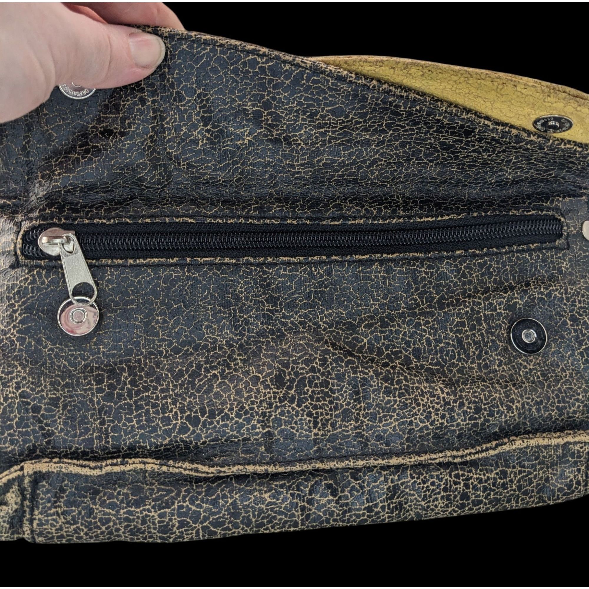 Other Vintage Jazzd Whimsygoth Witchy Moon Pattern Wristlet Clutch Size ONE SIZE - 3 Thumbnail