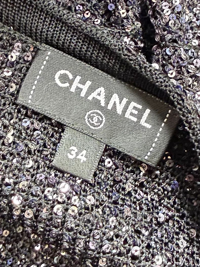 Chanel Chanel Thin shiny suspender vest Size XXS / US 00 / IT 34 - 5 Thumbnail