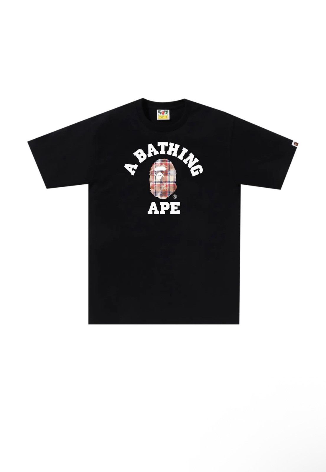 Bape Bape Bleach Check College Tee Size US XXL / EU 58 / 5 - 1 Preview