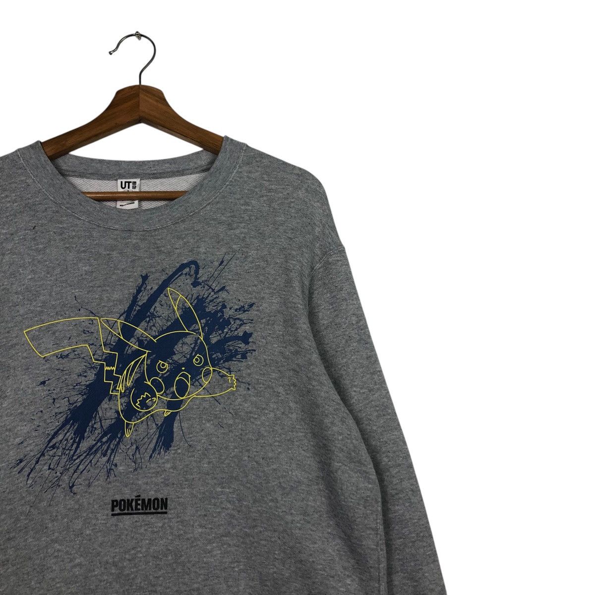 Japanese Brand UNIQLO UT Pokémon x Meguru Yamaguchi Oversized Pikachu Art Size US M / EU 48-50 / 2 - 7 Thumbnail