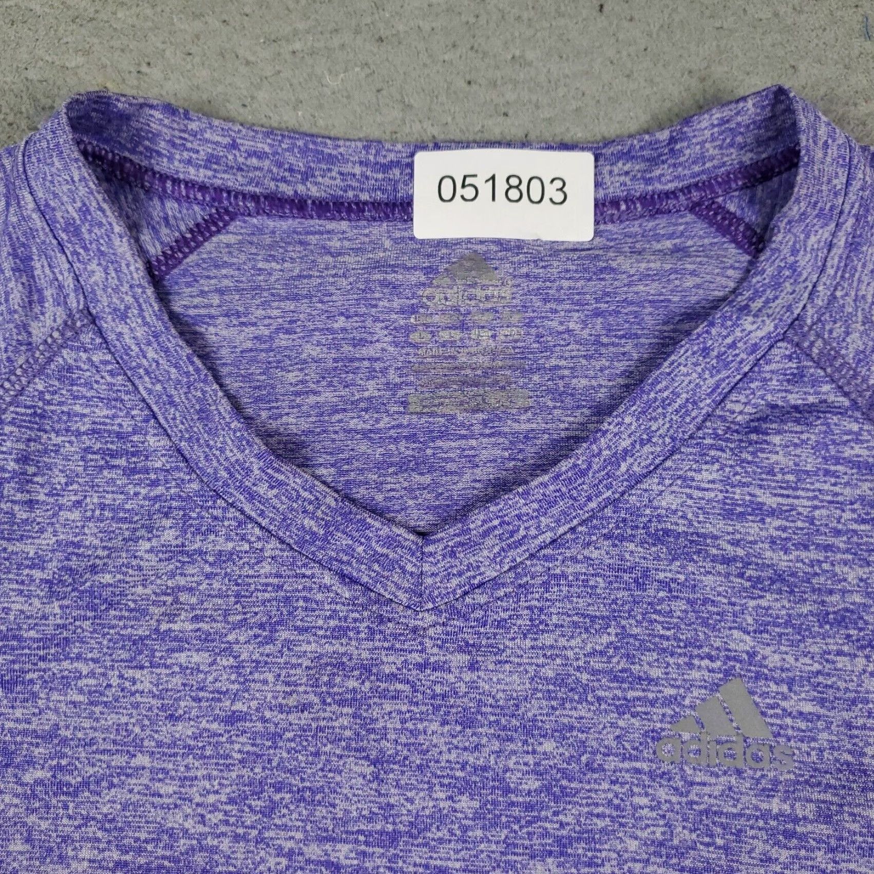 Adidas Adidas T-Shirt Women’s Size L Purple Short Sleeve Crew Neck Activewear Casual Sportswear Men/Women: Womens Size L / US 10 / IT 46 - 2 Thumbnail