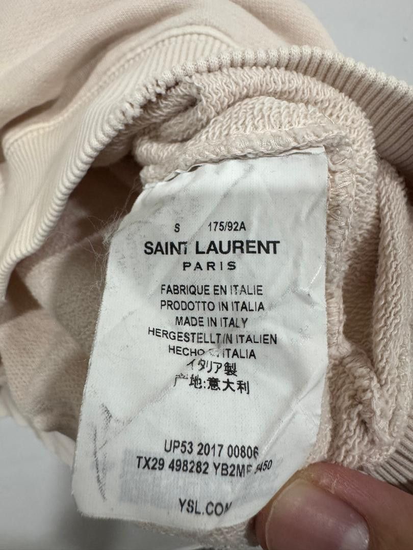 Saint Laurent Paris Saint Laurent Paris Sweatshirt Size US S / EU 44-46 / 1 - 8 Thumbnail