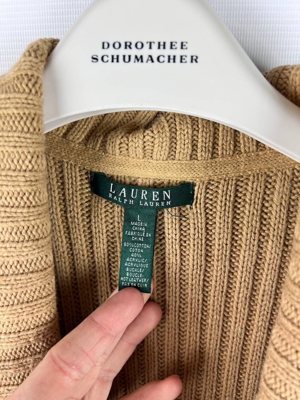 Polo Ralph Lauren Ralph Lauren Cable Knit Cardigan woman Size L Size L / US 10 / IT 46 - 5 Thumbnail
