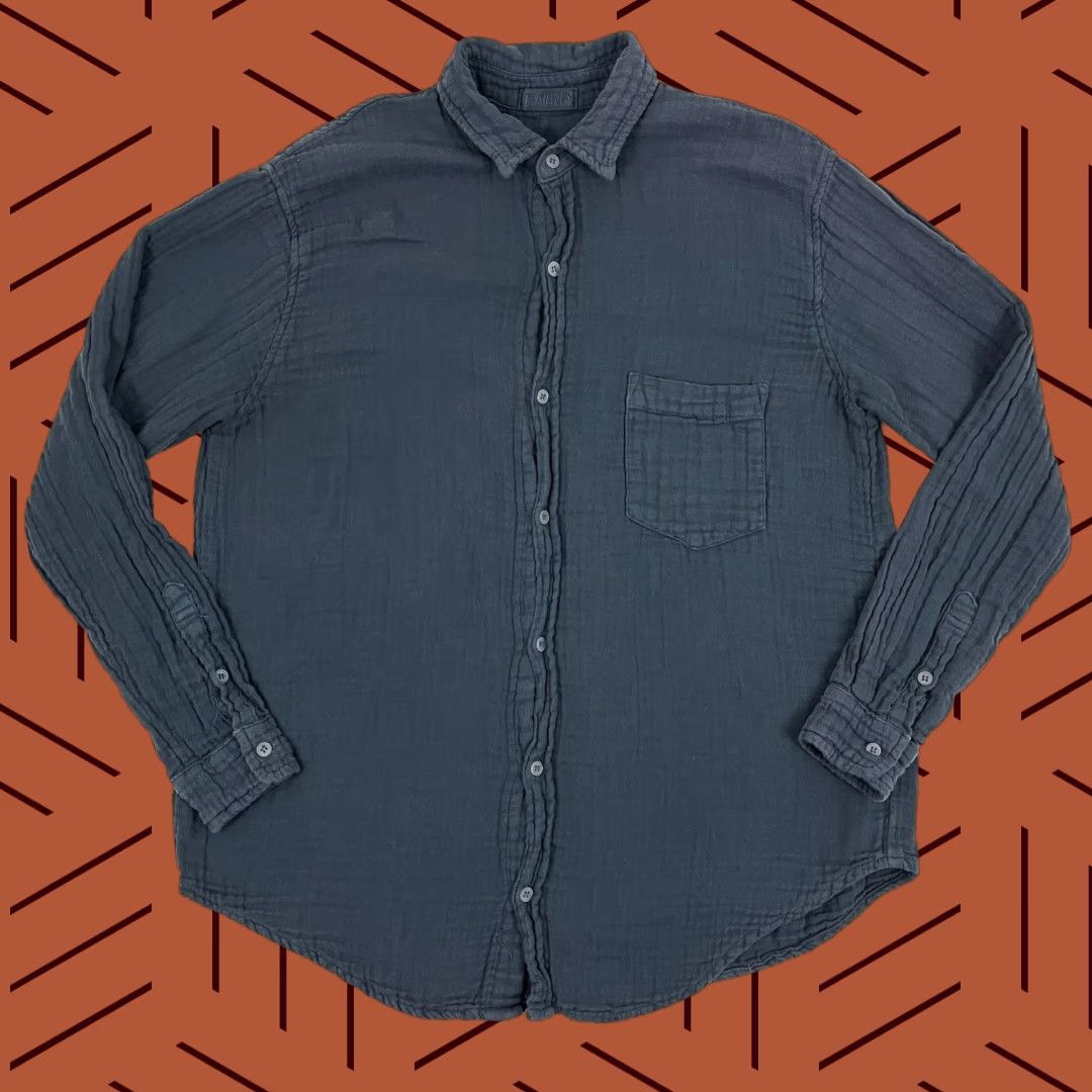 Vintage CP Shades Shirt Adult S Blue Work Office Casual Button Up 1226-034 Size US S / EU 44-46 / 1 - 1 Thumbnail