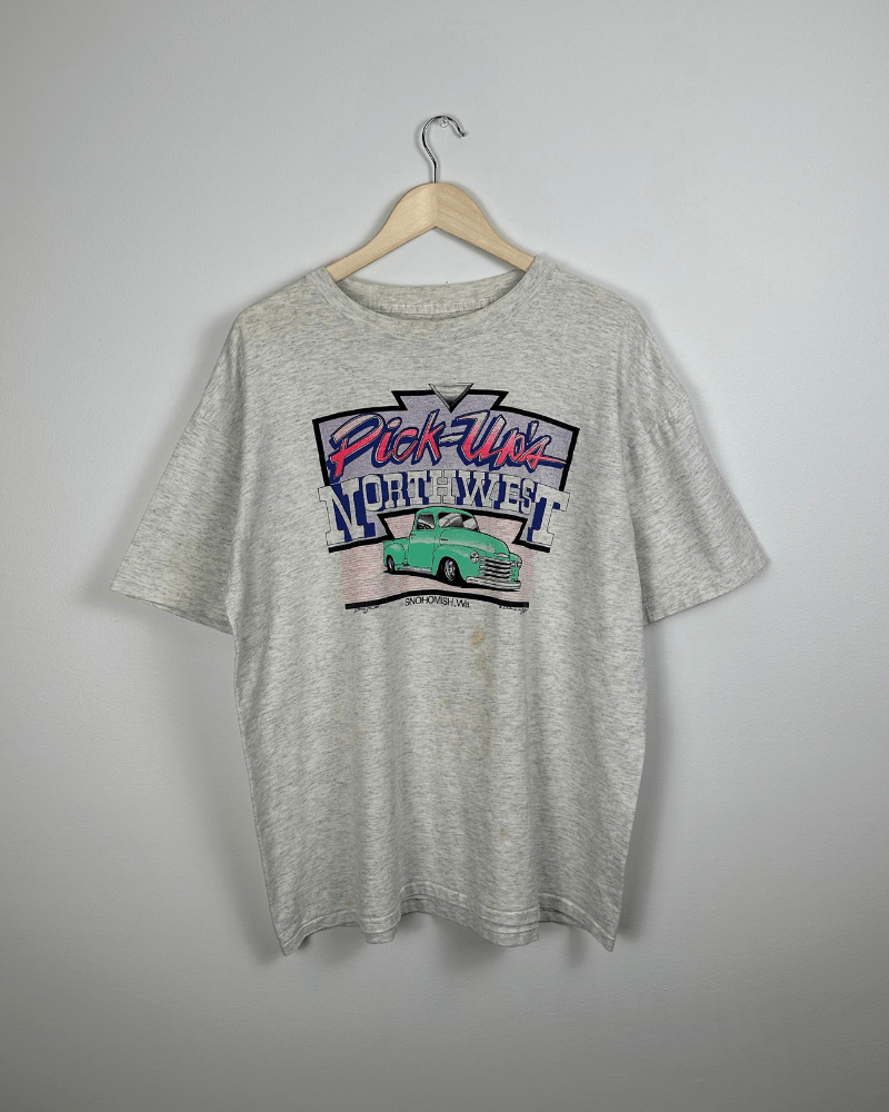 Chevrolet × Vintage Vintage 1991 Pick-Ups Northwest Truck Parts T-Shirt - XL Size US XL / EU 56 / 4 - 9 Thumbnail