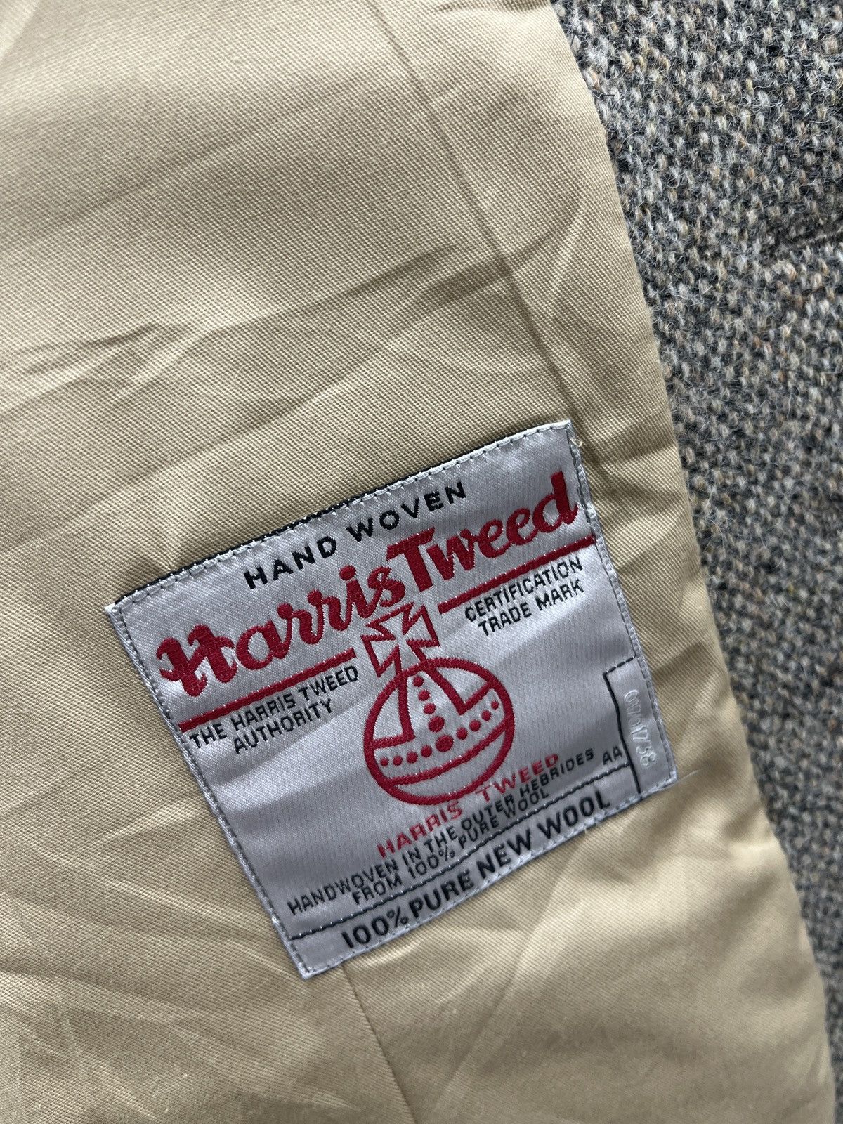 Harris Tweed × Oxxford Clothes 🔥🔥🔥STEALS OXFORD CLASSIC X HARRIS TWEED VEST Size M / US 6-8 / IT 42-44 - 7 Thumbnail