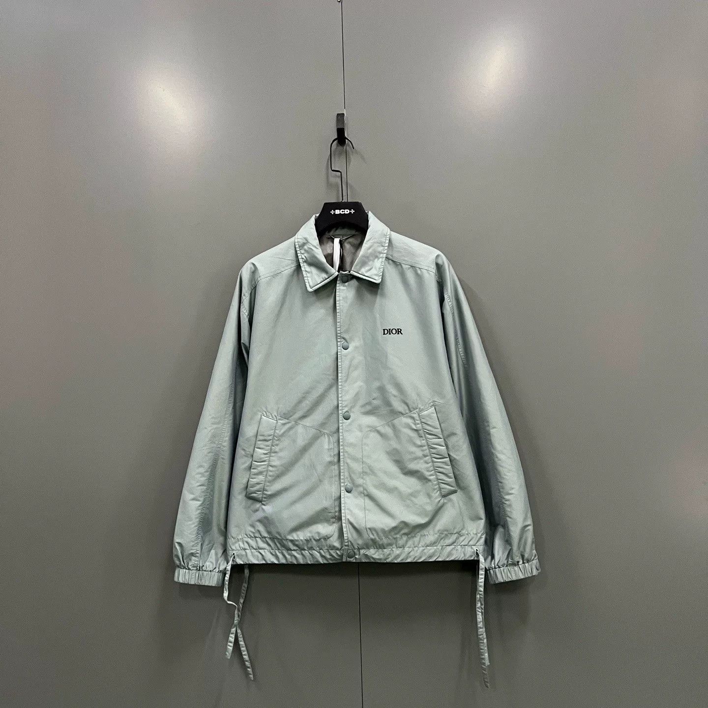 Dior Blue Logo Jacket Size 44 Brand New