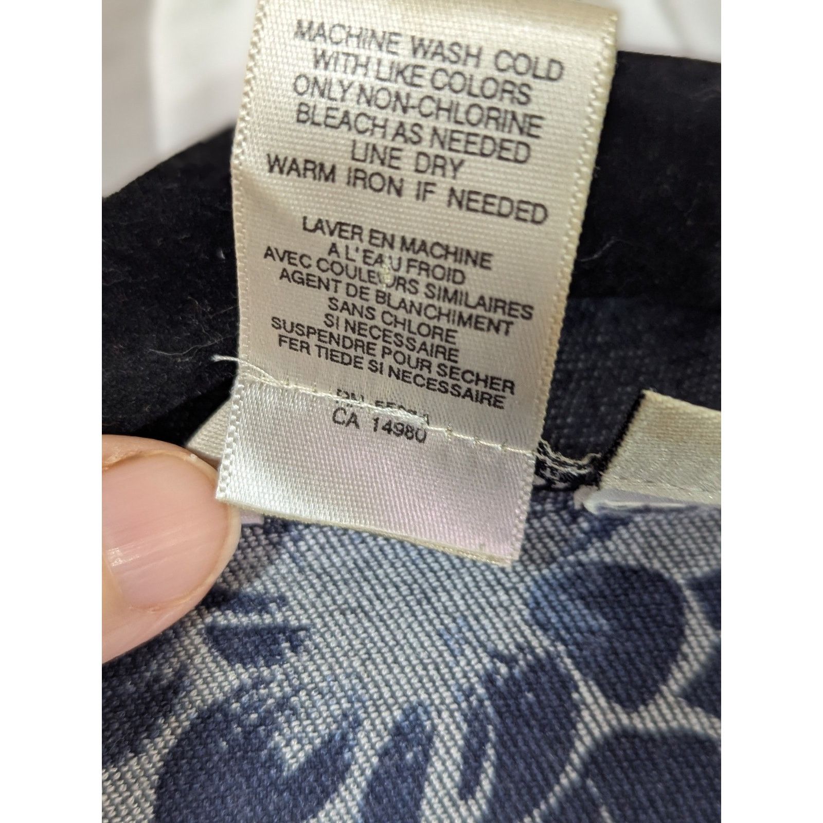 Other David Brooks Floral Lined Denim Jacket Petite L Size L / US 10 / IT 46 - 8 Thumbnail