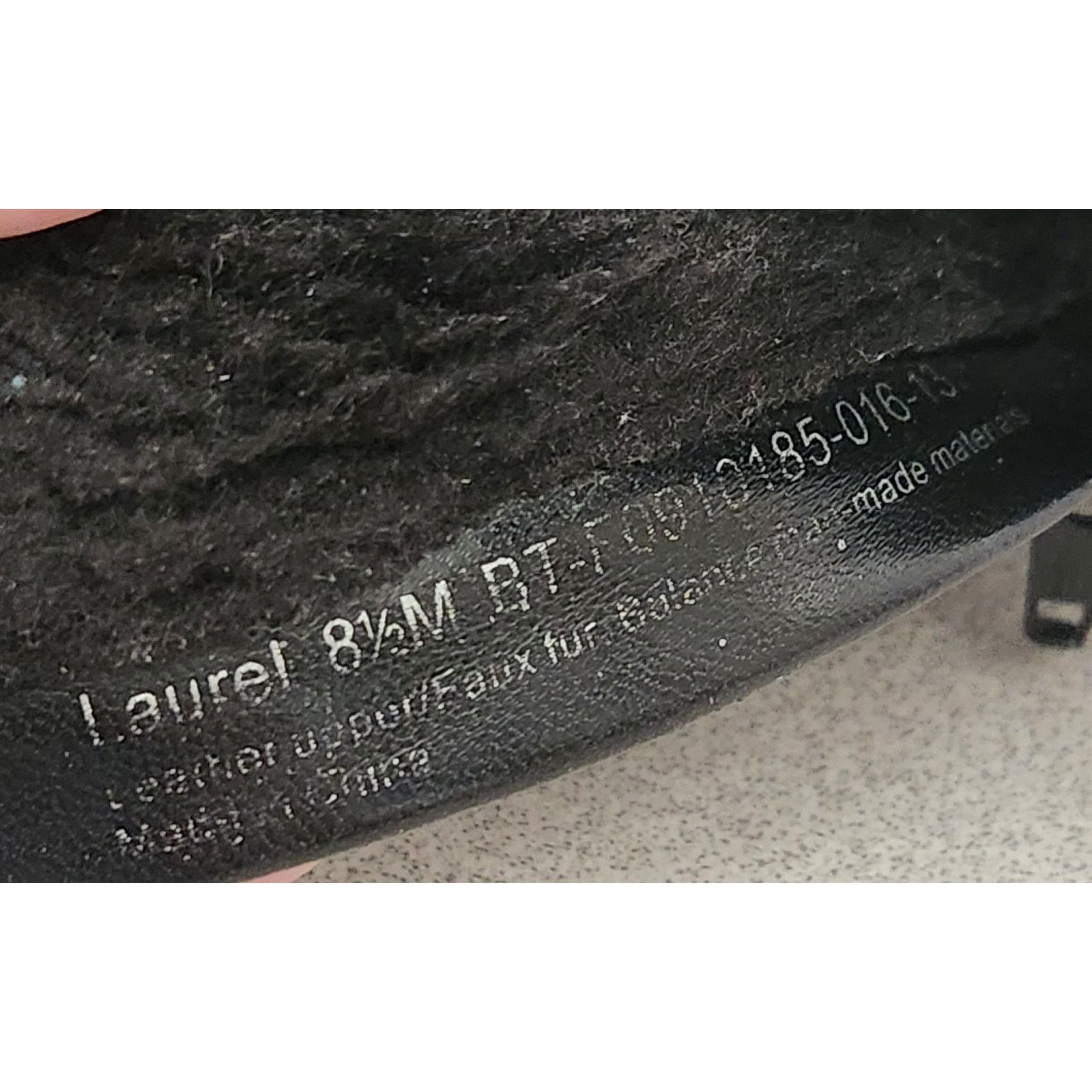 Other Bare Traps Laurel Black Inside Zip Closure Ankle Boot 8.5M Size US 8.5 / IT 38.5 - 5 Thumbnail