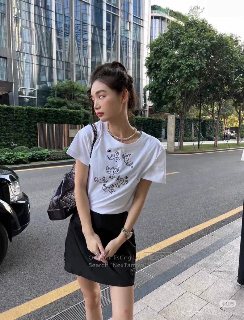 Other Chanel 22c Peace Pigeon Short Sleeve Size S / US 4 / IT 40 - 7 Thumbnail