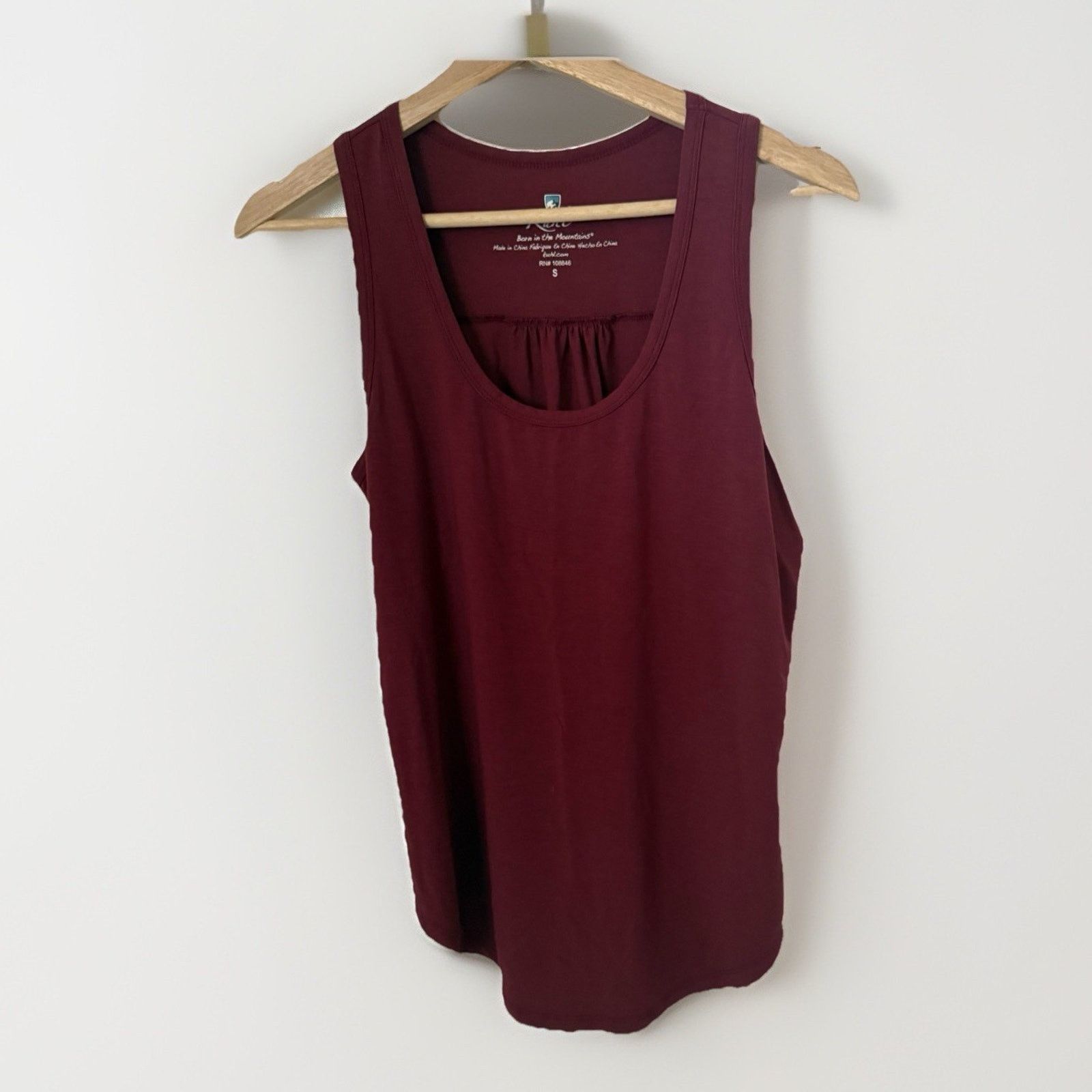 Kuhl Kuhl Modal Racerback Pleated Back Stretch Hiking Gorp Tank Size S / US 4 / IT 40 - 1 Thumbnail
