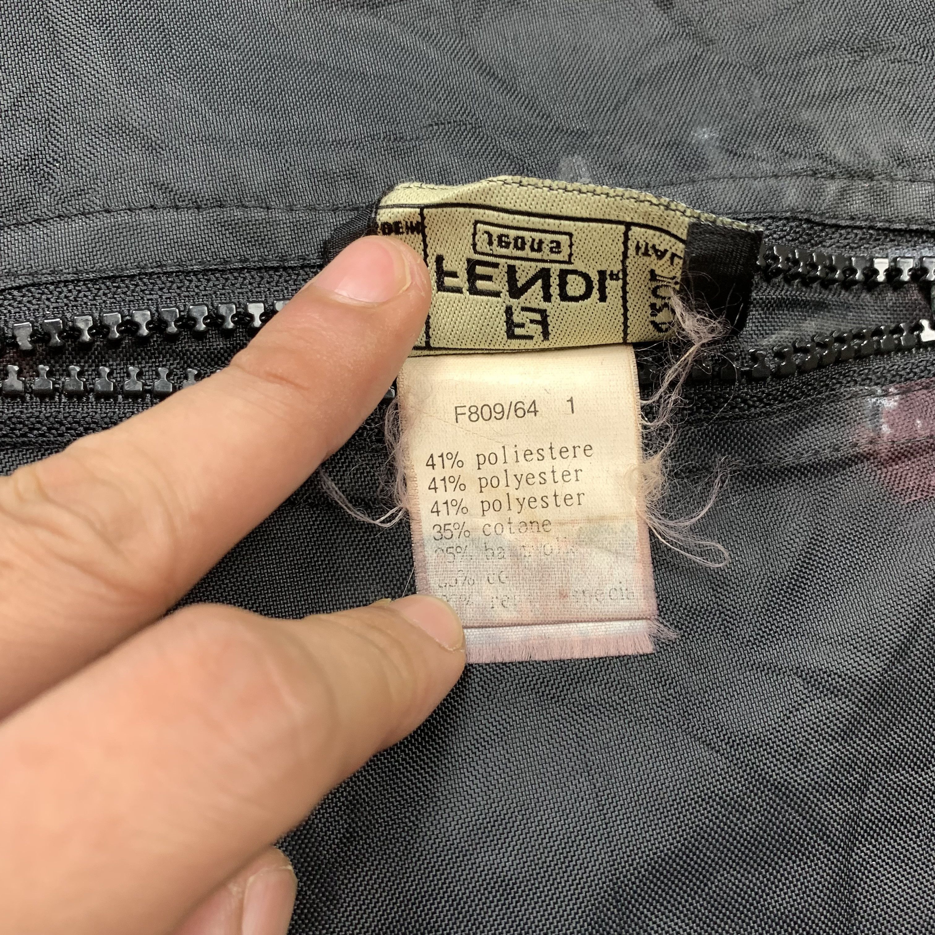 Fendi Vintage Fendi Zucca Monogram Jacket Reversible Size US M / EU 48-50 / 2 - 7 Thumbnail