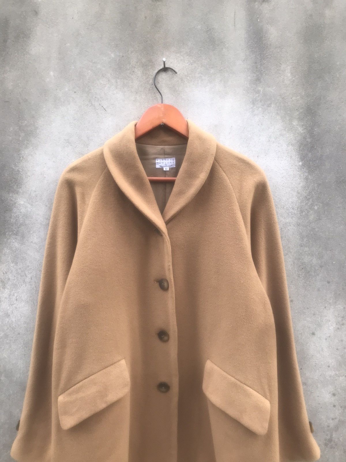 Barneys New York × Vintage Vintage Barneys New York Wool Coat Size S / US 4 / IT 40 - 7 Thumbnail