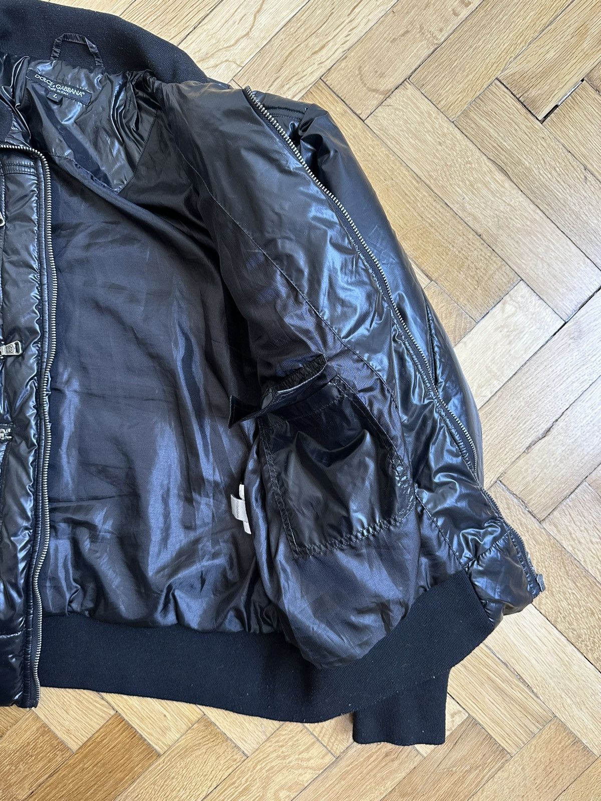 Dolce & Gabbana Dolce & Gabbana Vintage Multi Pocket Zipper Cropped Jacket Size US M / EU 48-50 / 2 - 7 Thumbnail