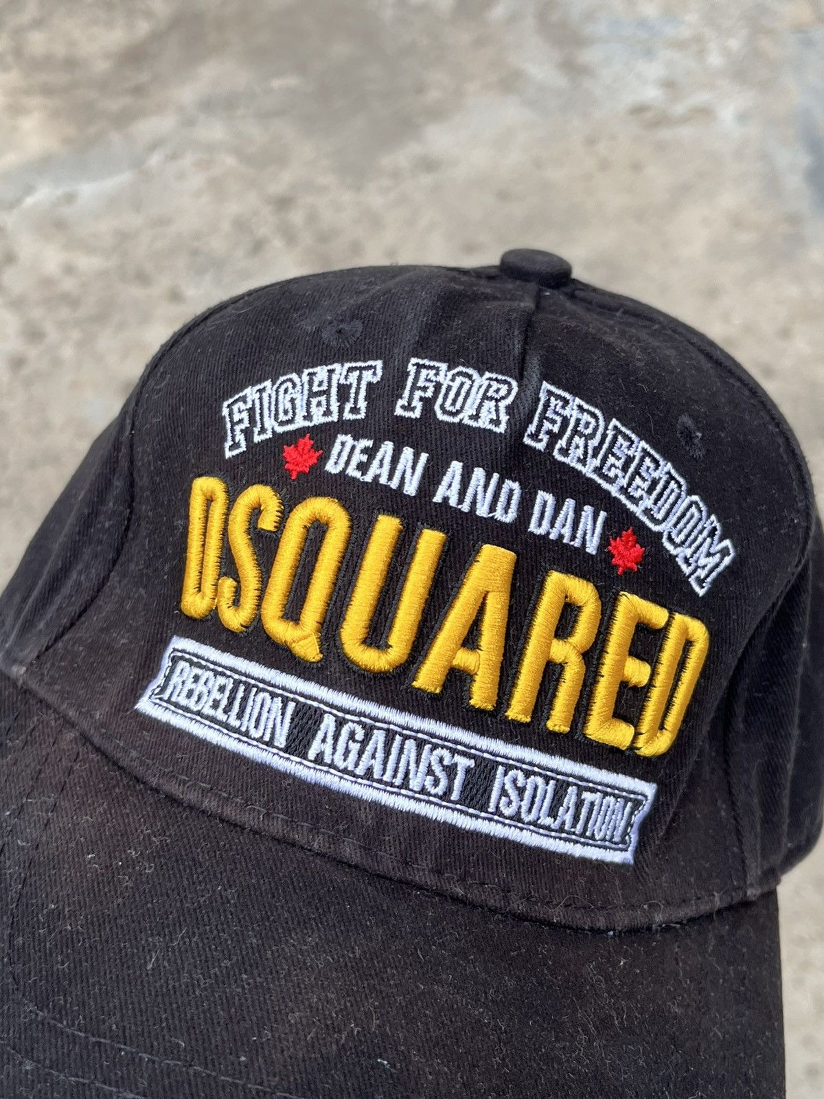Dsquared2 Vintage Dsquared2 Black Cap Big Logo Luxury Streetwear Y2K Size ONE SIZE - 6 Thumbnail