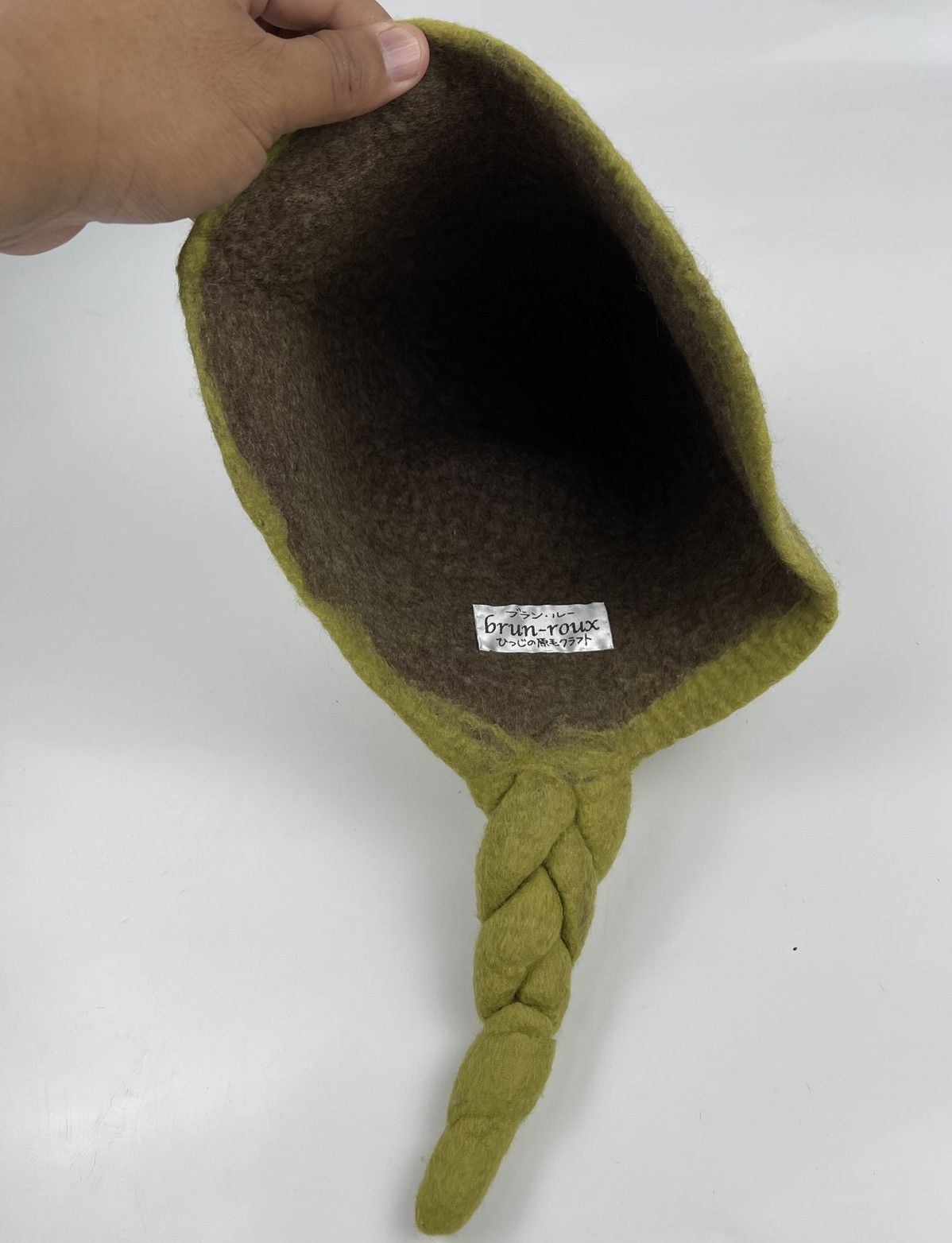 Vintage very rare custom sheep wool hat with tail Size ONE SIZE - 6 Thumbnail