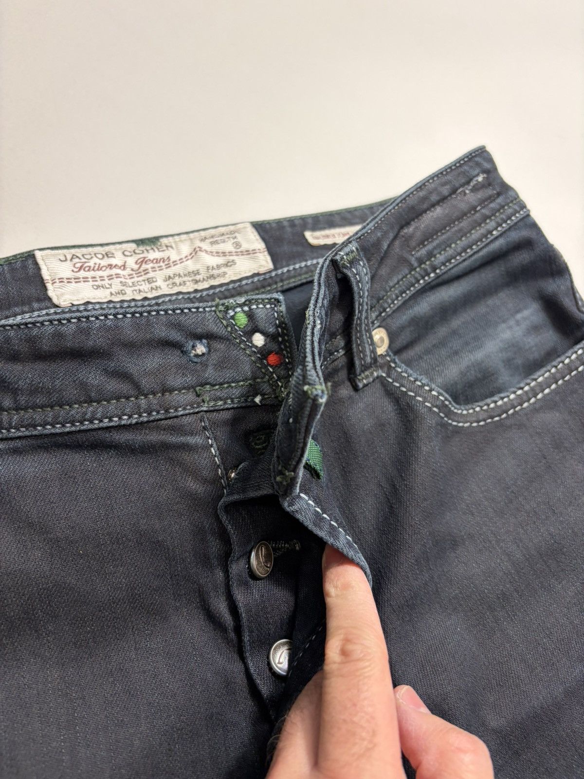 Jacob Cohen Jacob Cohen Luxury Denim Handmade 688 Jeans Size US 31 - 5 Thumbnail
