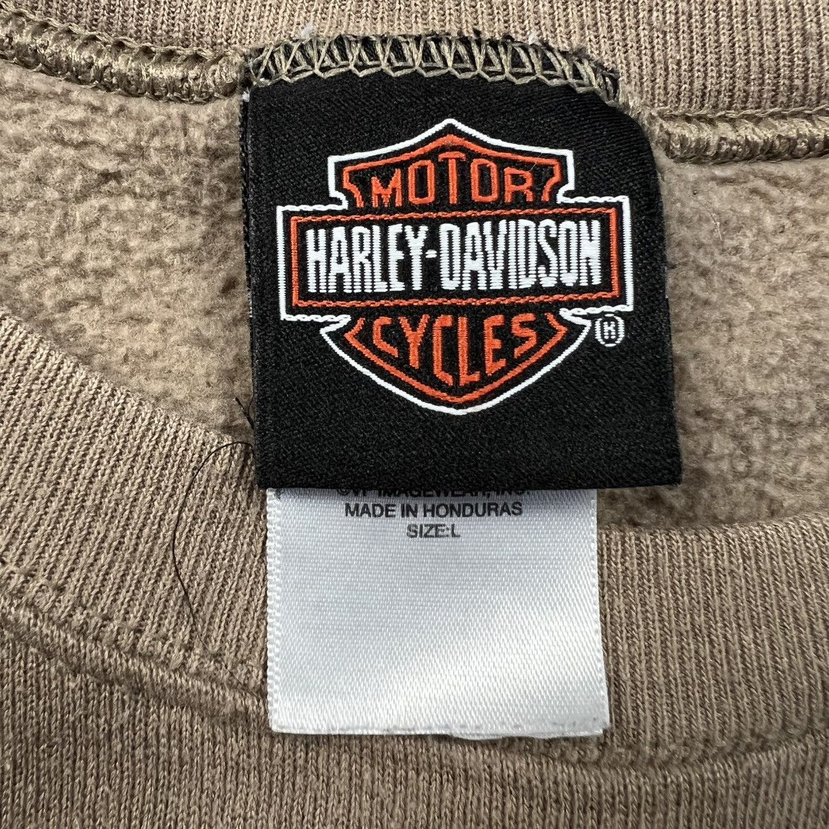 Harley Davidson × Vintage Vintage Light Brown Harley Davidson Size US L / EU 52-54 / 3 - 6 Thumbnail
