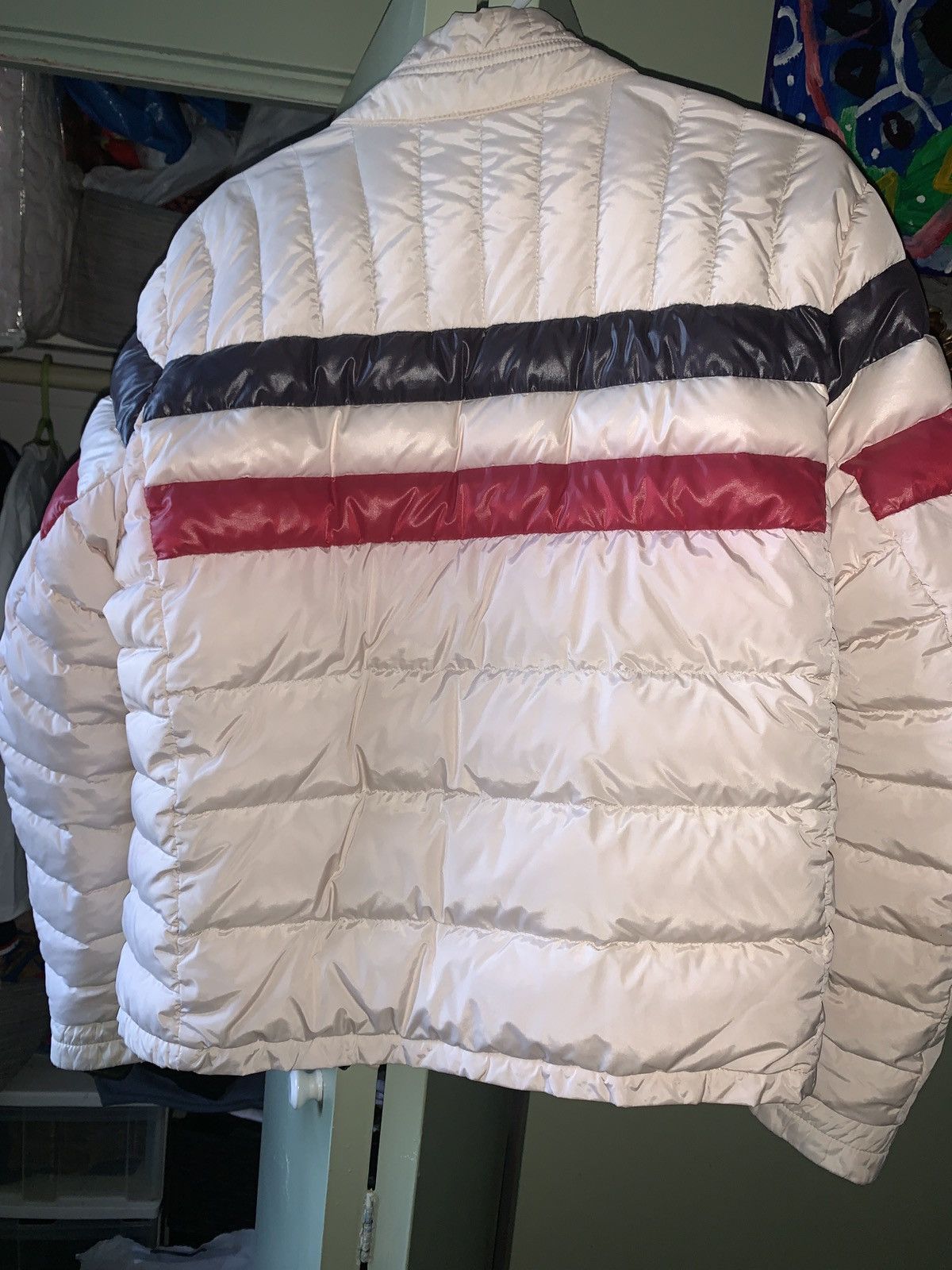 Moncler Moncler Menuire Striped Technical Jacket Size US L / EU 52-54 / 3 - 11 Thumbnail