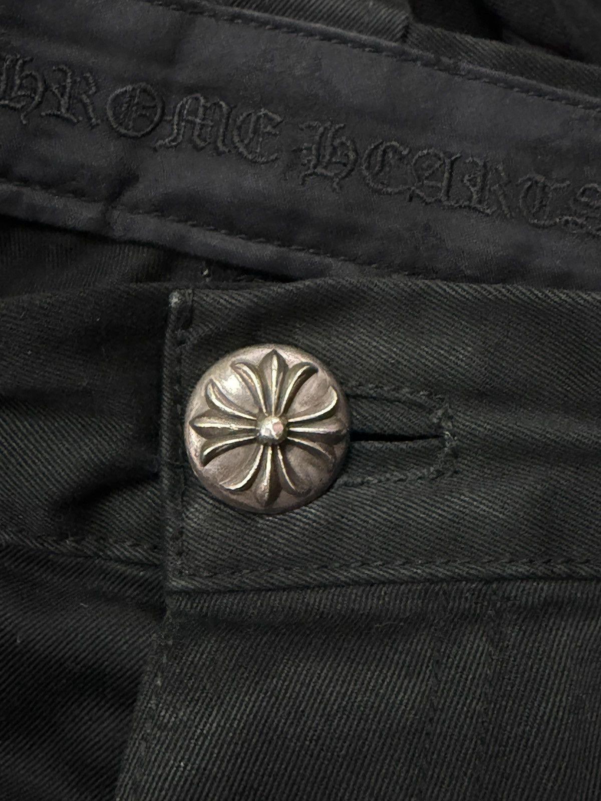 Chrome Hearts Chrome Hearts Black Leopard Patch Jeans Size US 31 - 4 Thumbnail