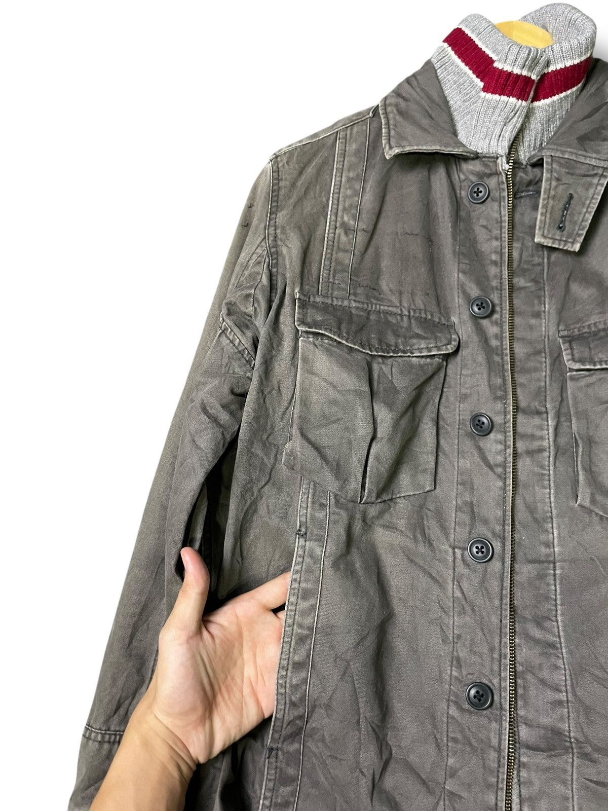 Japanese Brand × Vintage Flash Report x Authentic Vintage Denim Jacket (33) Size US L / EU 52-54 / 3 - 5 Thumbnail