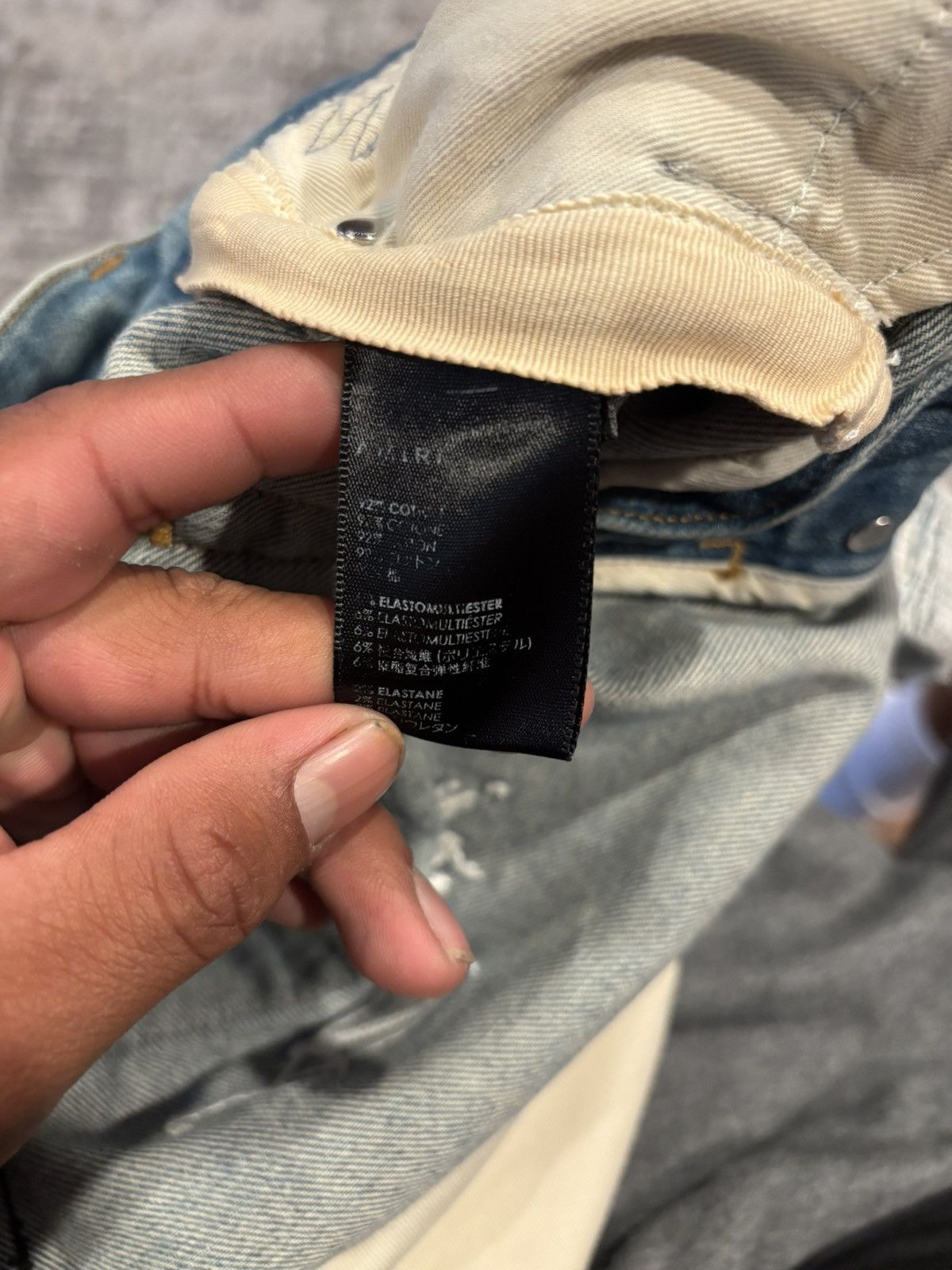 Amiri Amiri jeans Size US 30 / EU 46 - 16 Thumbnail