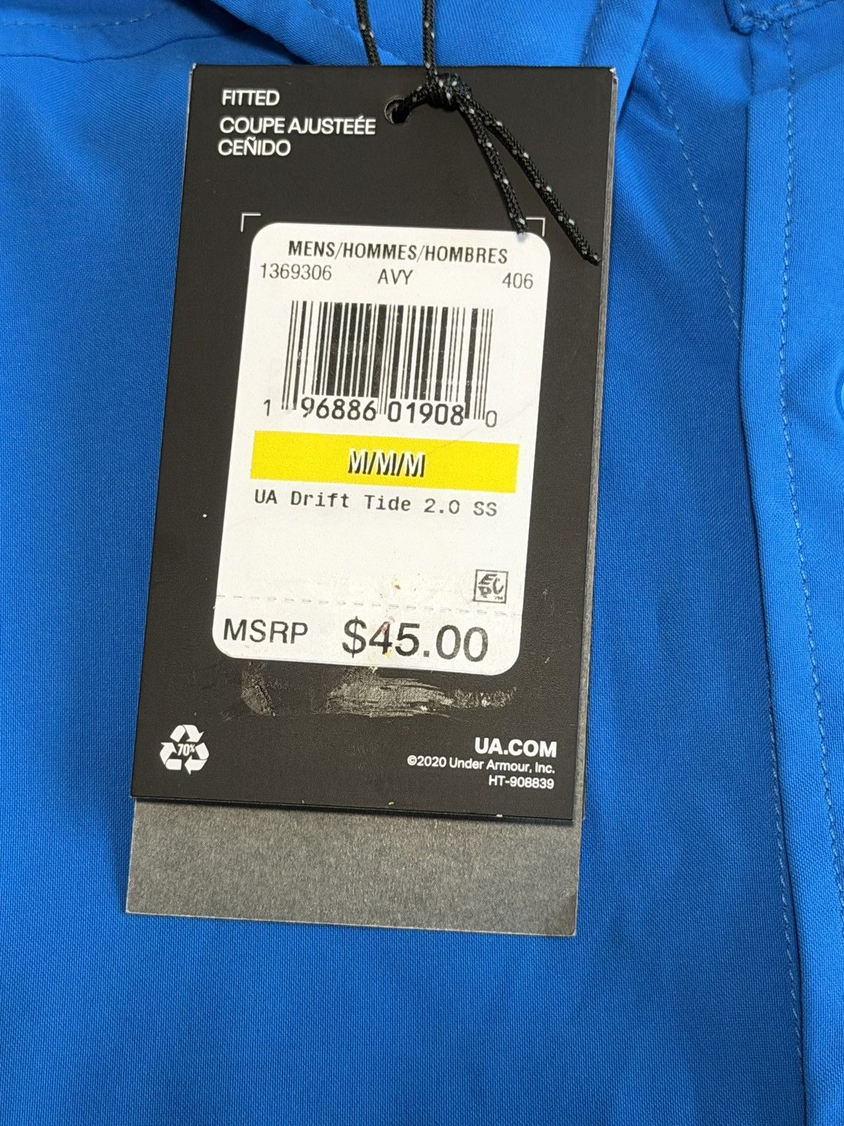 Under Armour Under Armour Drift Tide 2.0 Fishing Shirt SPF 30 Performance Size US M / EU 48-50 / 2 - 3 Thumbnail