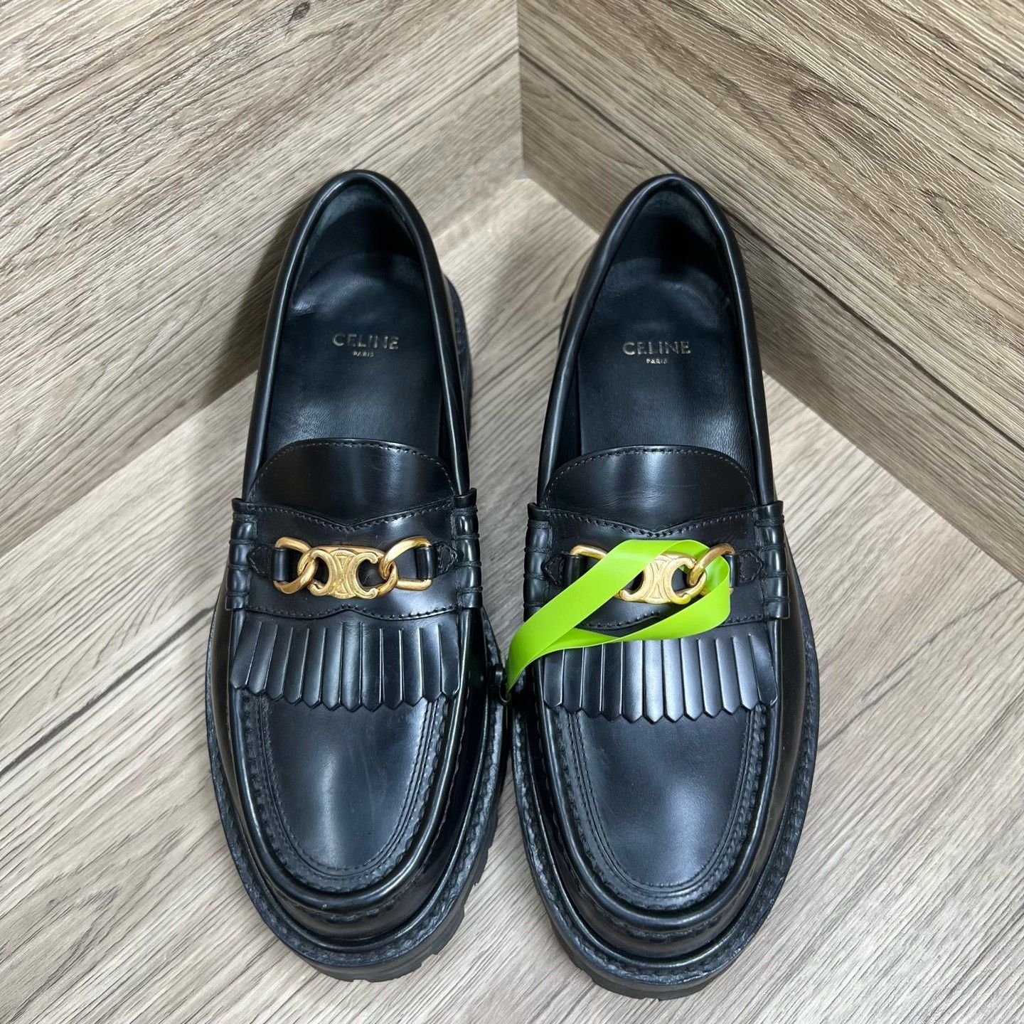 Celine Celine Black Lowtop Sneakers us_7 Women Size US 7 / IT 37 - 1 Thumbnail