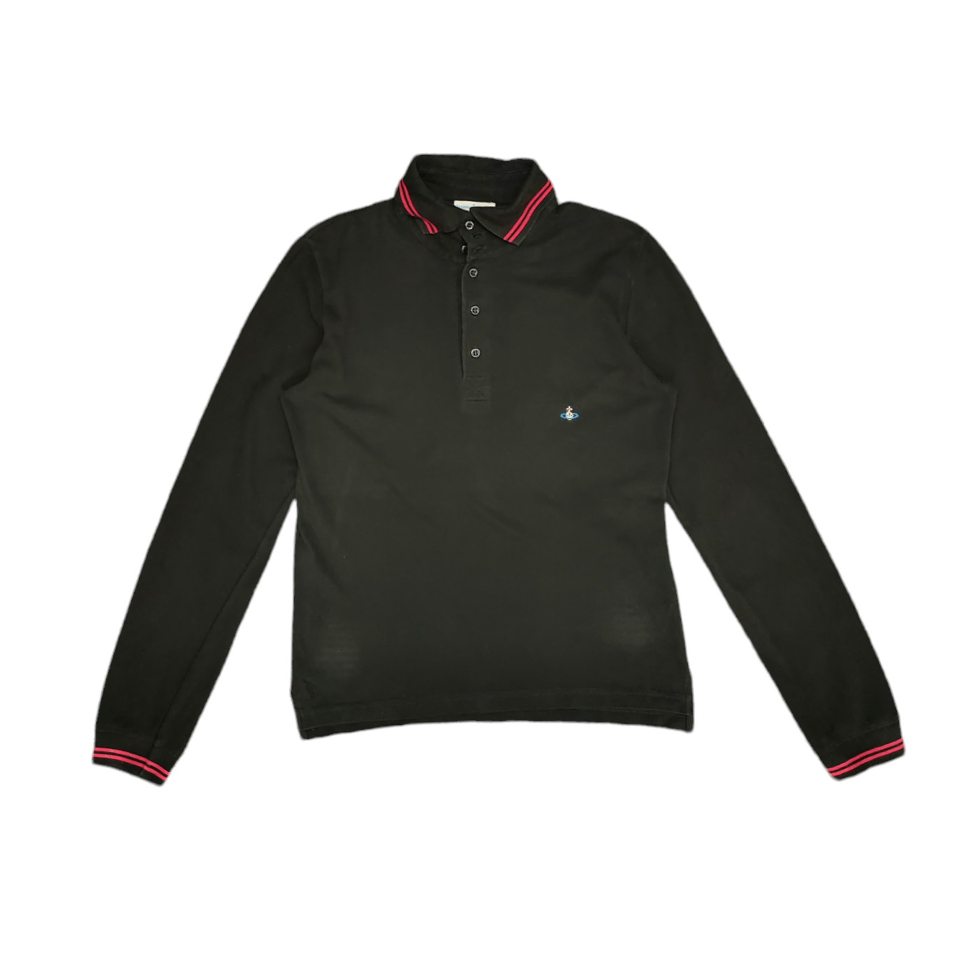 Vivienne Westwood OG 90s Vivienne Westwood Man 'Orb" Embroidered Polo Shirt Size US S / EU 44-46 / 1 - 1 Thumbnail