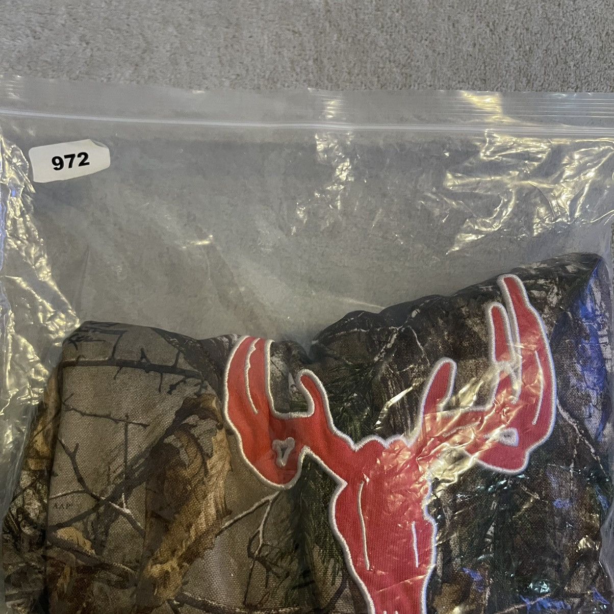 Realtree Realtree Camo Hoodie Men XL Brown Pink Deer Skull Hunting Size US XL / EU 56 / 4 - 9 Thumbnail