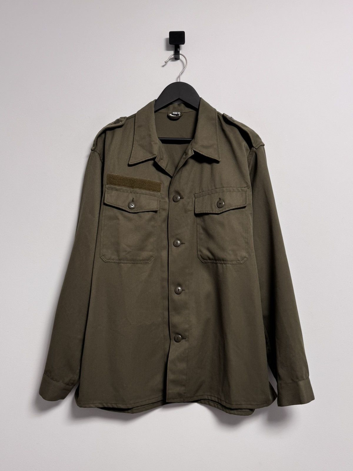 Vintage VINTAGE MILITARY HBT PVBA MONETEX LENDELEDE 96-100 Size US XL / EU 56 / 4 - 1 Thumbnail