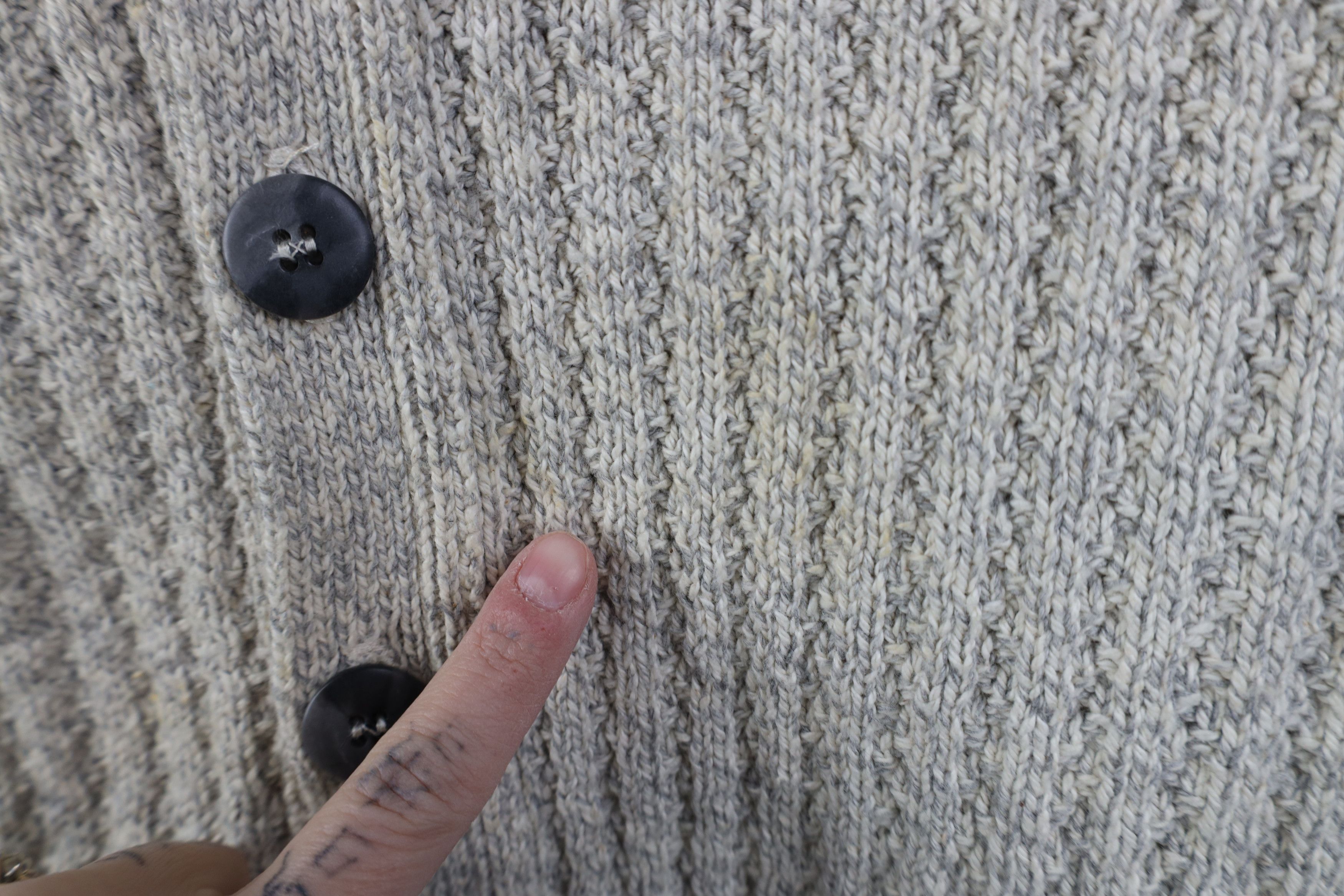 Vintage Vintage 90s Streetwear Cotton Ribbed Knit Sweater Vest USA Size US M / EU 48-50 / 2 - 5 Thumbnail