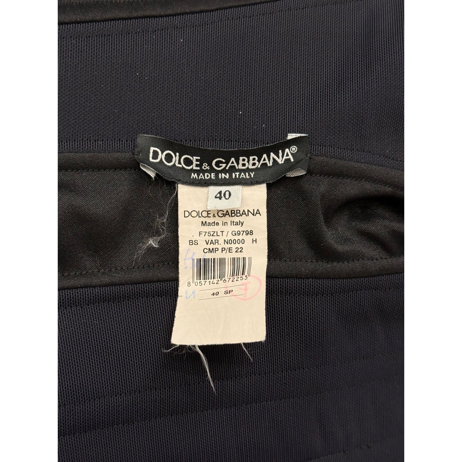 Dolce & Gabbana A/W2023 Dolce & Gabbana lace-up corset top Size S / US 4 / IT 40 - 4 Thumbnail
