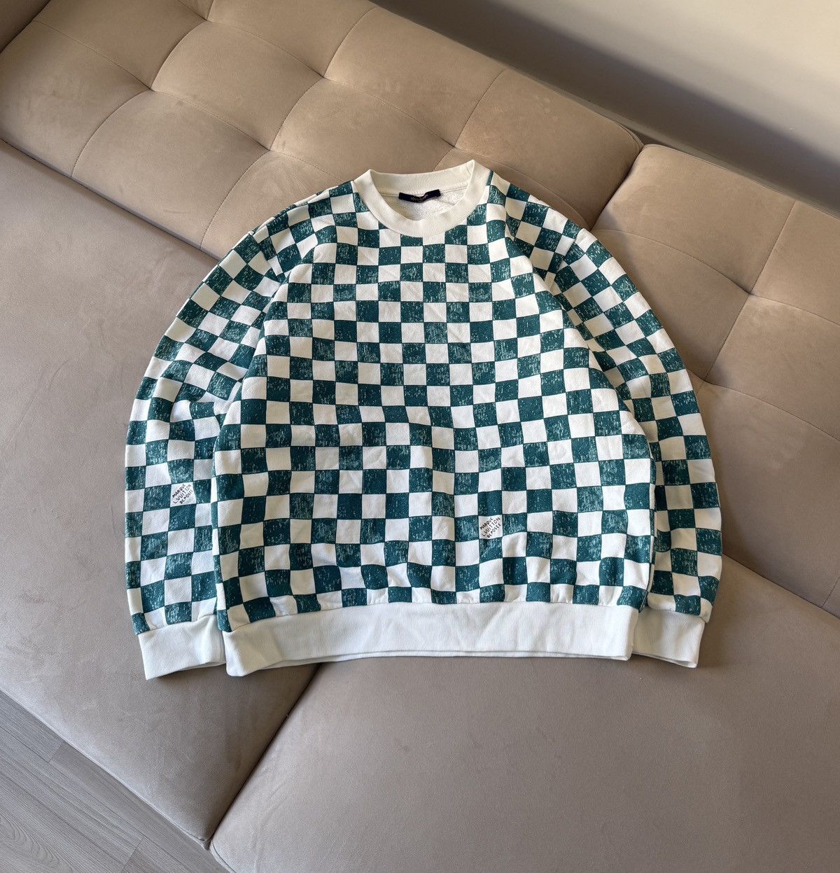 Louis Vuitton Damier Sweatshirt by Pharrell Williams