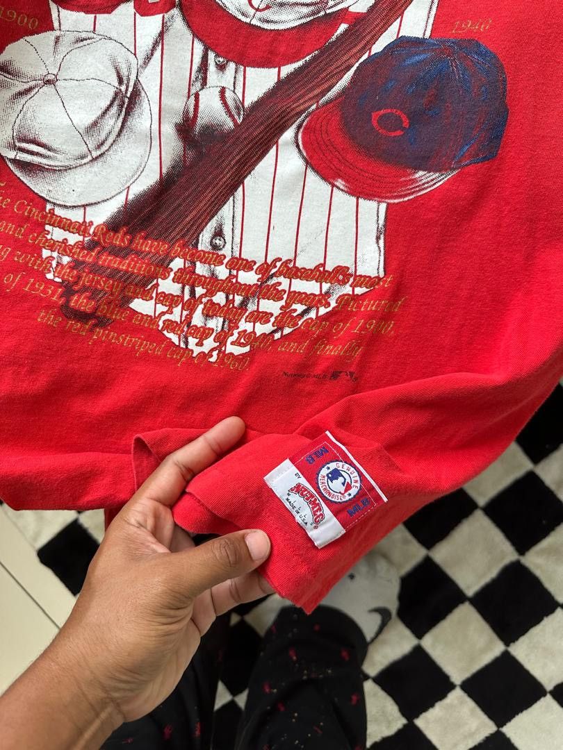 MLB × Nutmeg × Vintage VINTAGE NUTMEG MLB CINCINNATI REDS Size US XL / EU 56 / 4 - 3 Thumbnail