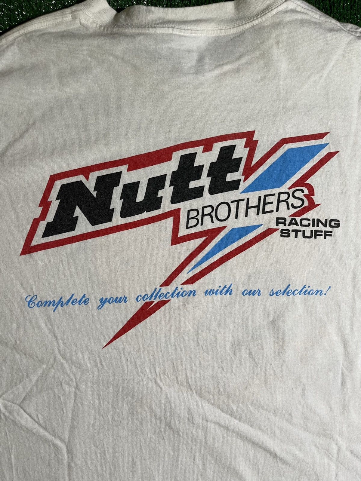 Vintage Signed ‘Wayne & Dwayne Nutt Brothers Racing’ 1993 T-shirt Size US XXL / EU 58 / 5 - 10 Thumbnail