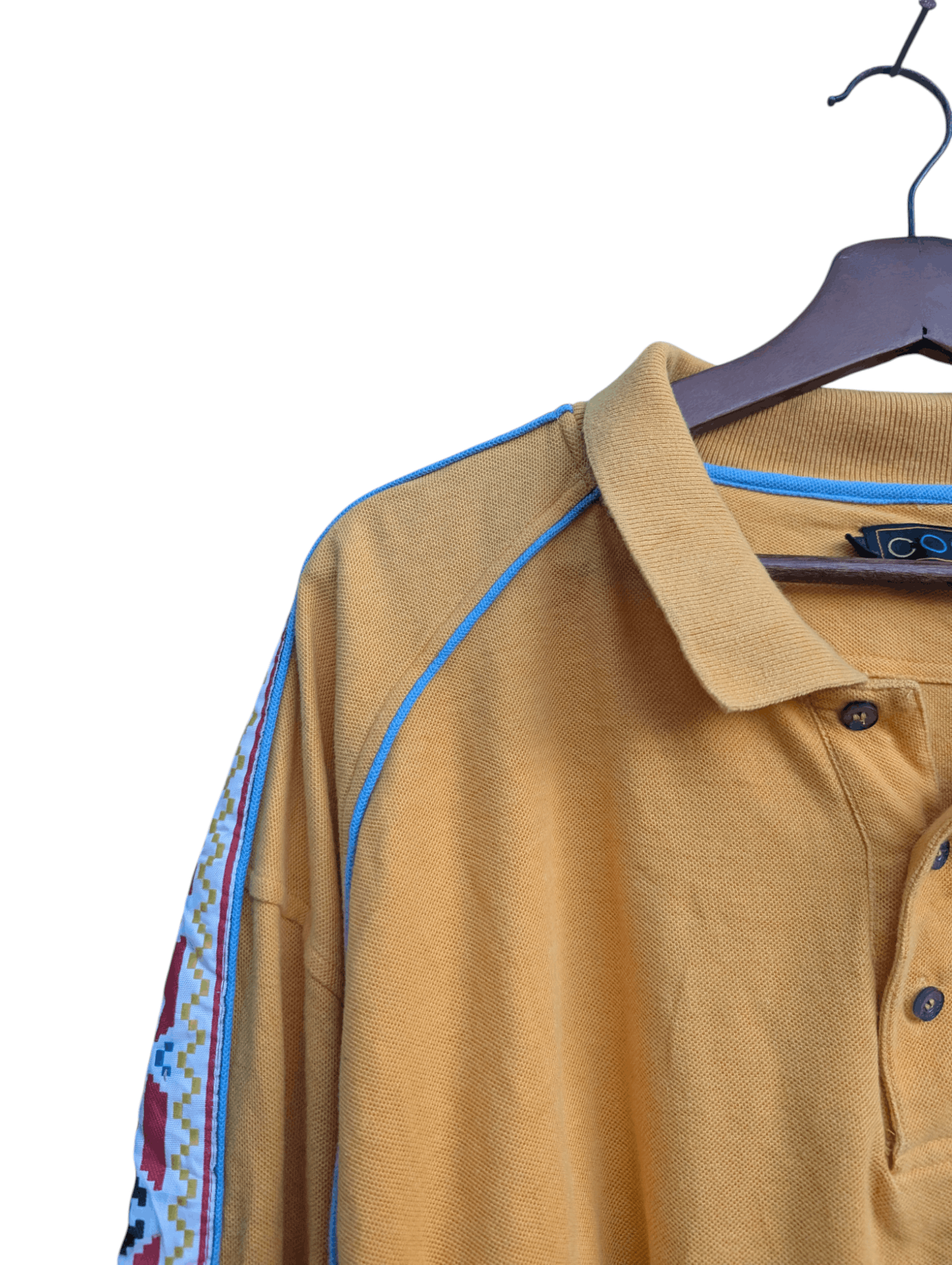 Coogi Vintage Coogi Navajo Long Sleeve Tee Size US XXL / EU 58 / 5 - 10 Thumbnail