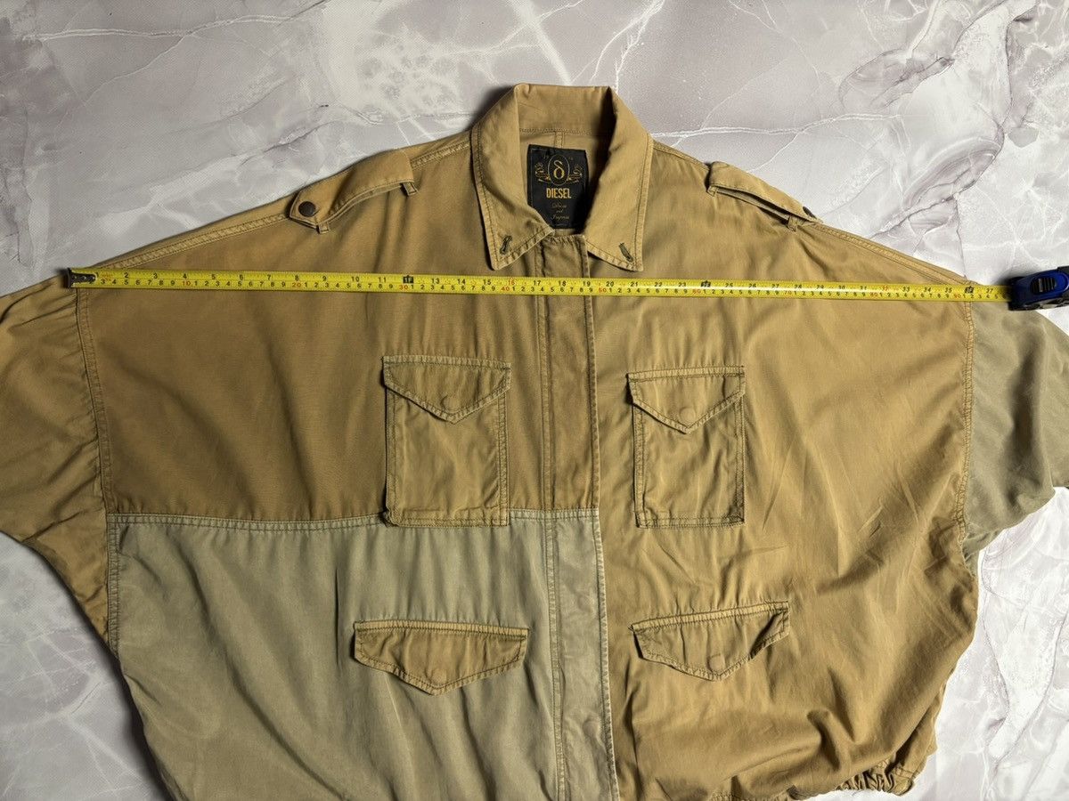 Diesel Diesel G-IVA-A Oversized Cape Fit Parka Batwing XXS(OS) Size ONE SIZE - 16 Thumbnail