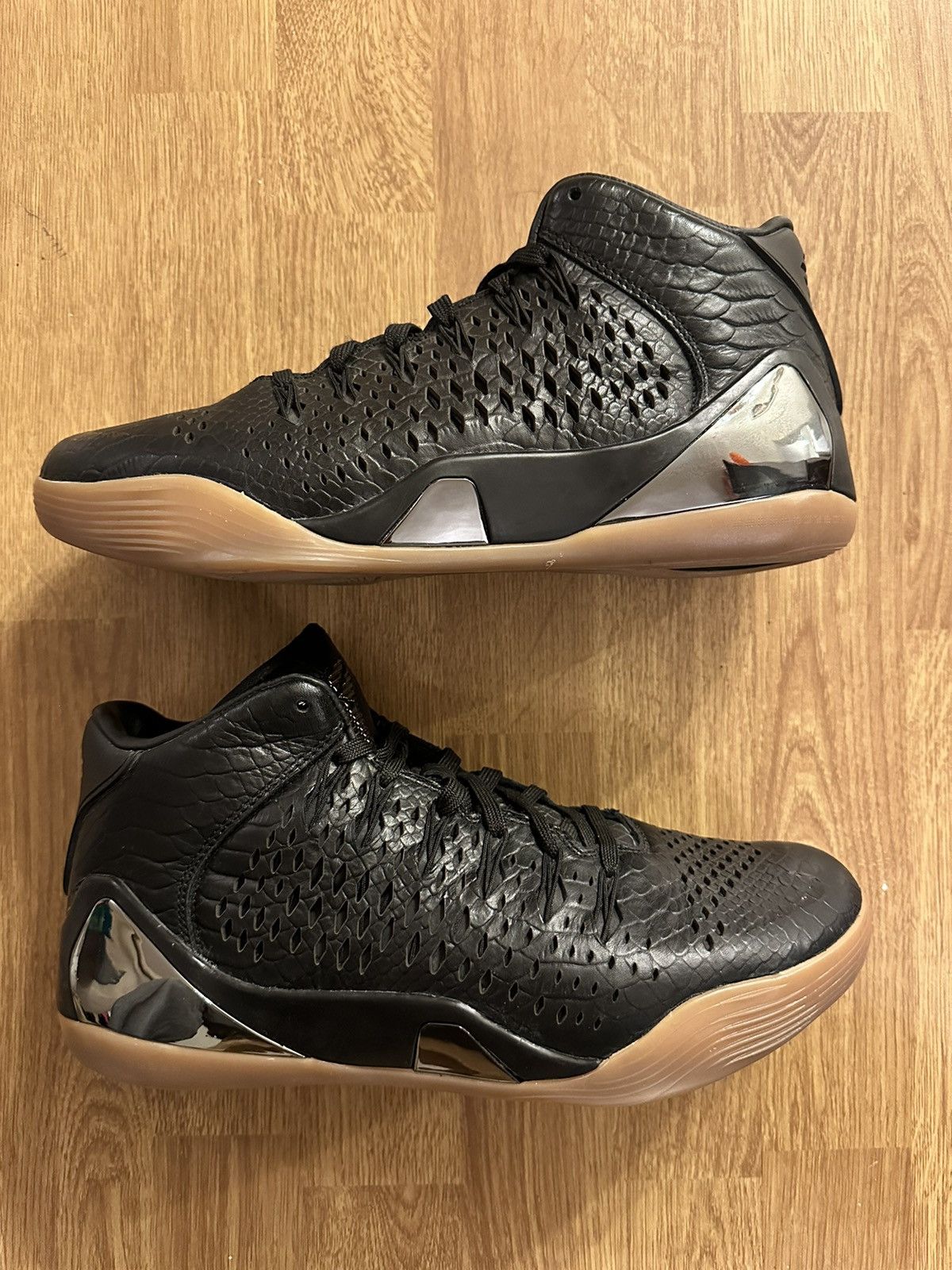 Nike × Vintage Rare Nike Kobe IX 9 Mid Snakeskin Size US 10 / EU 43 - 2 Thumbnail