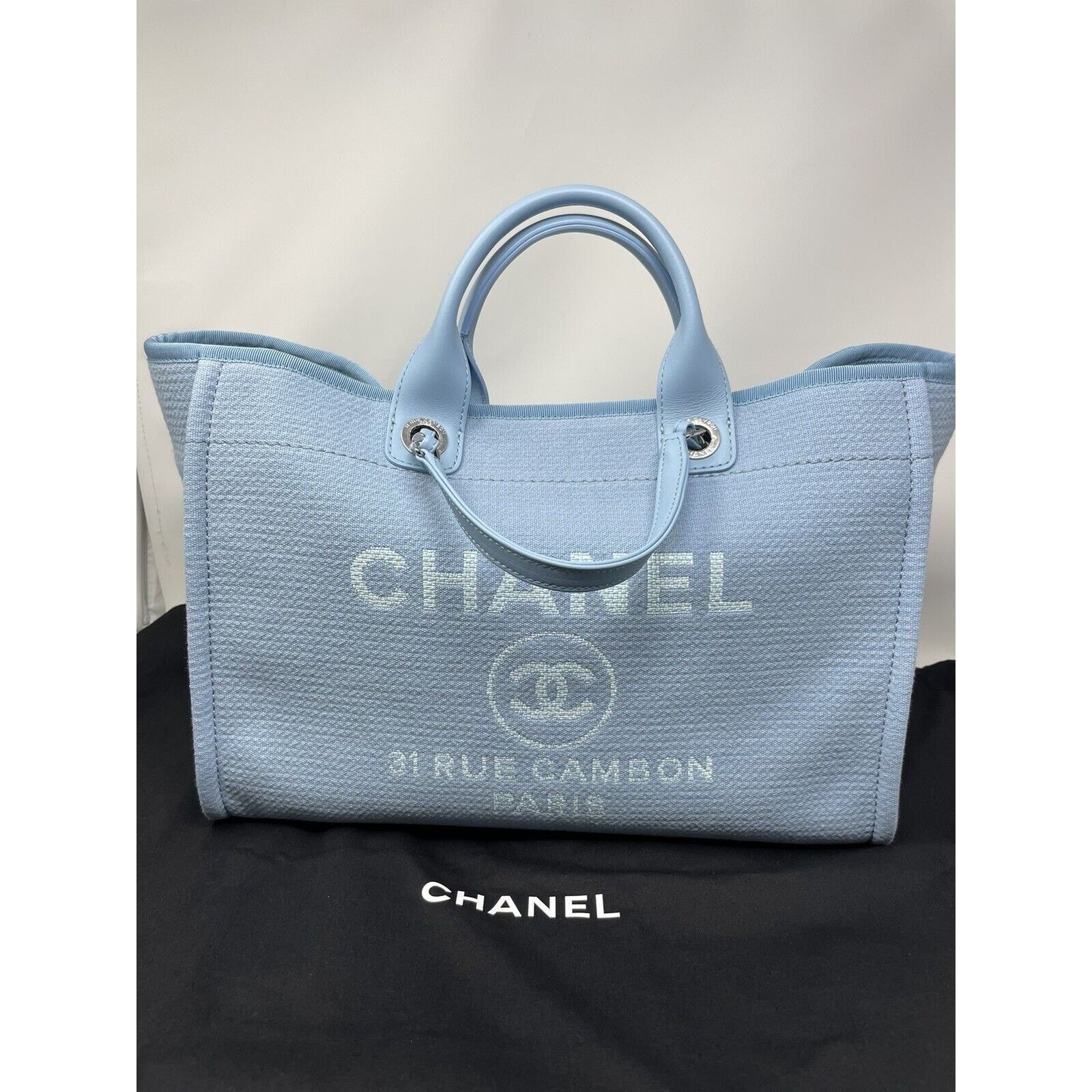 Chanel Chanel Deauville Large Shopping Tote 23A NEW Size ONE SIZE - 15 Thumbnail
