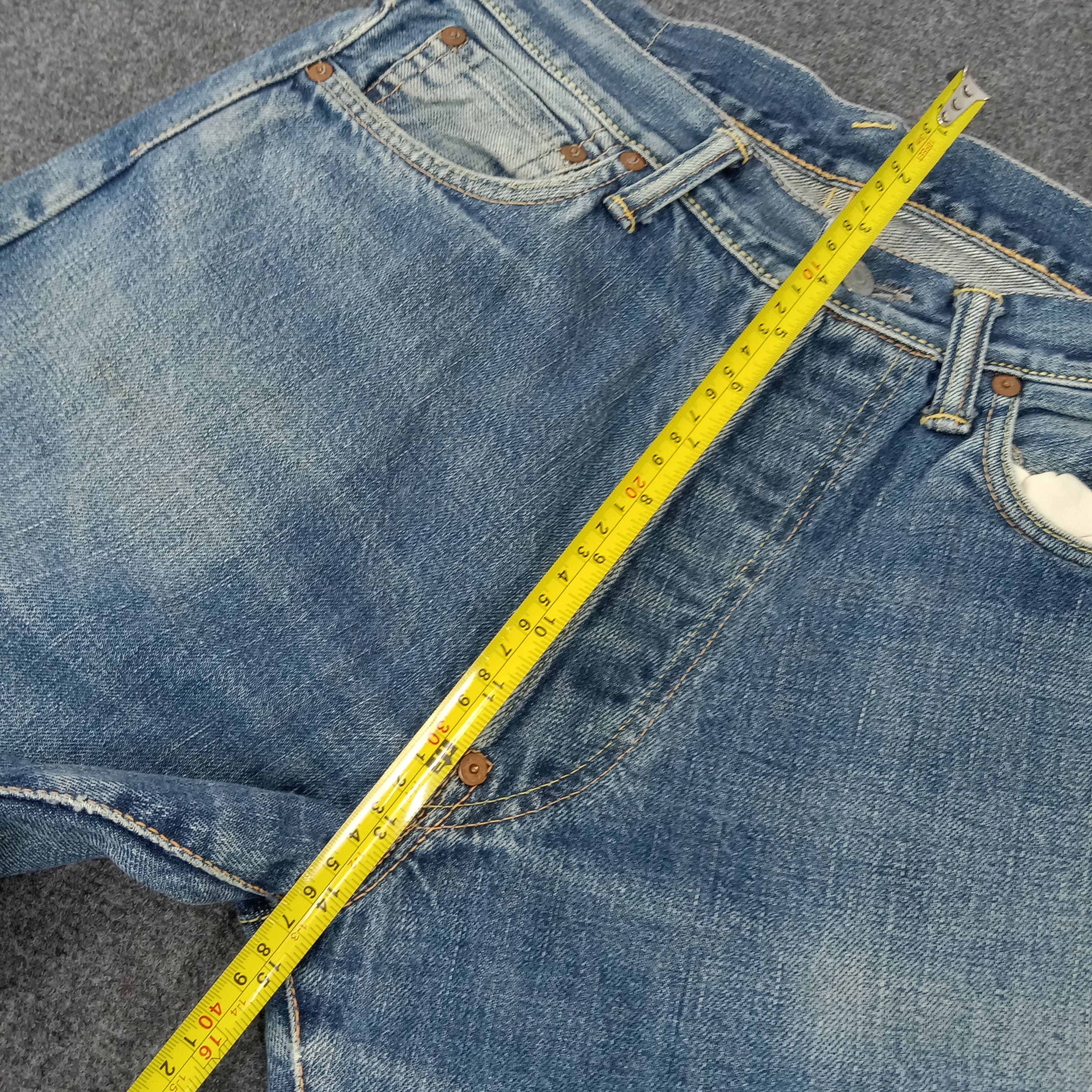 Evisu Evisu Selvedge Japanese Daicock Custom Art Denim Jeans Size US 30 / EU 46 - 12 Thumbnail