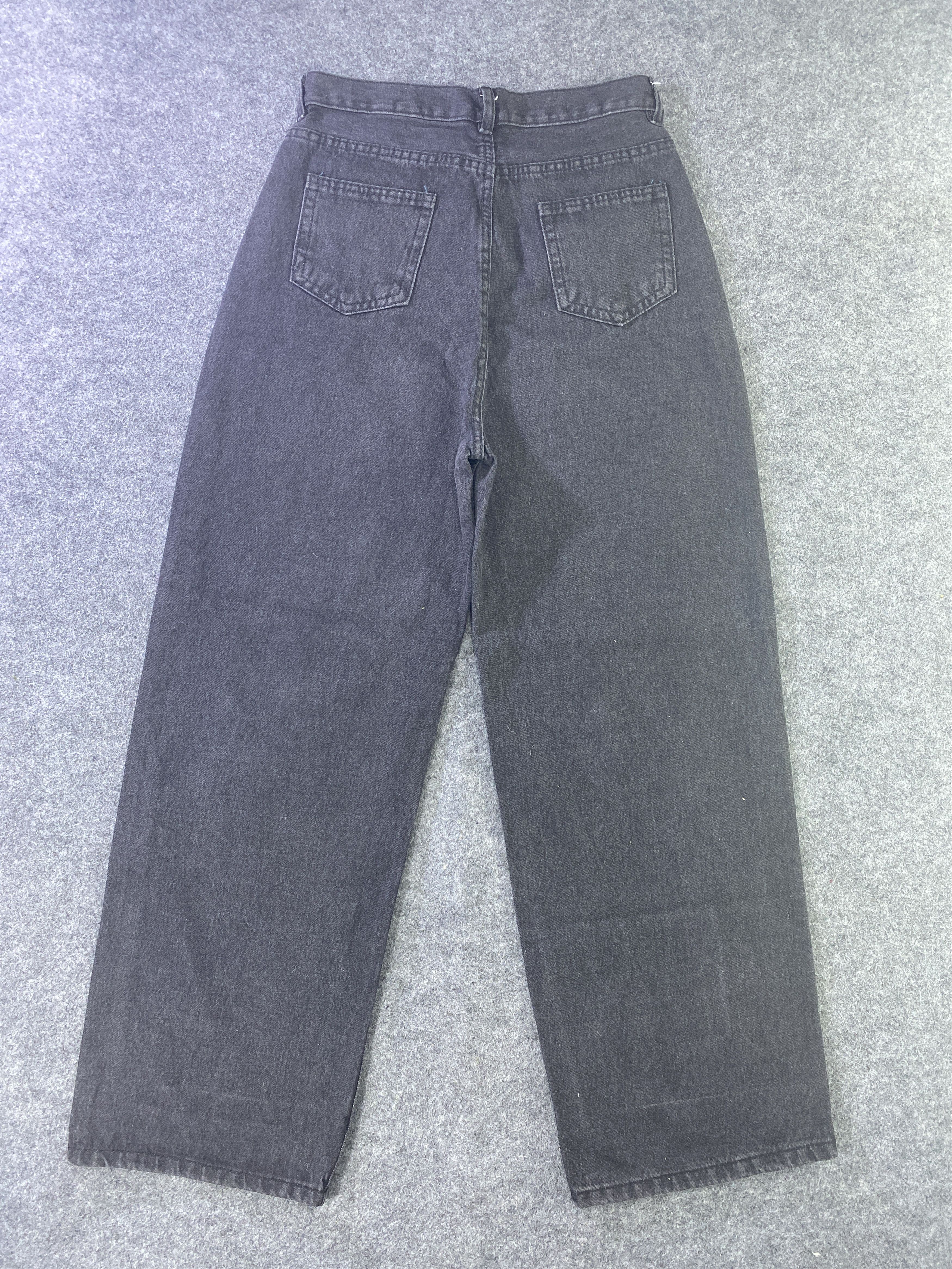 Japanese Brand Japanese Brand Baggy Distressed Black Pants -J948 Size US 28 / EU 44 - 3 Thumbnail