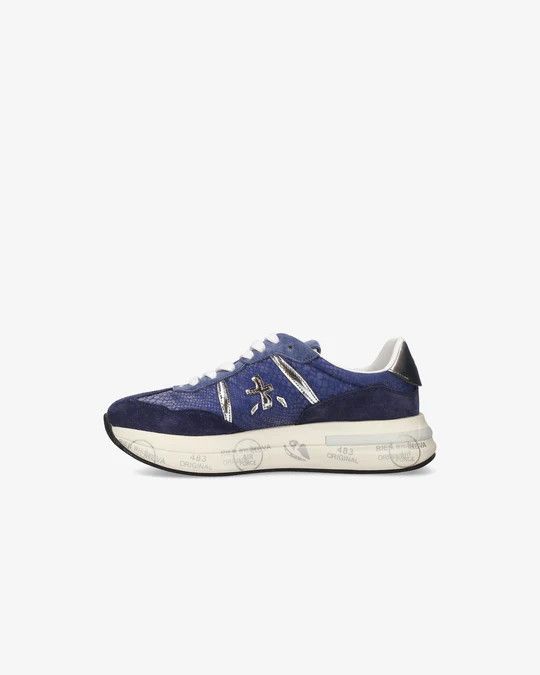 Premiata o1B3y1r0426 Davidd Sneakers in Blue Size US 6 / IT 36 - 3 Thumbnail