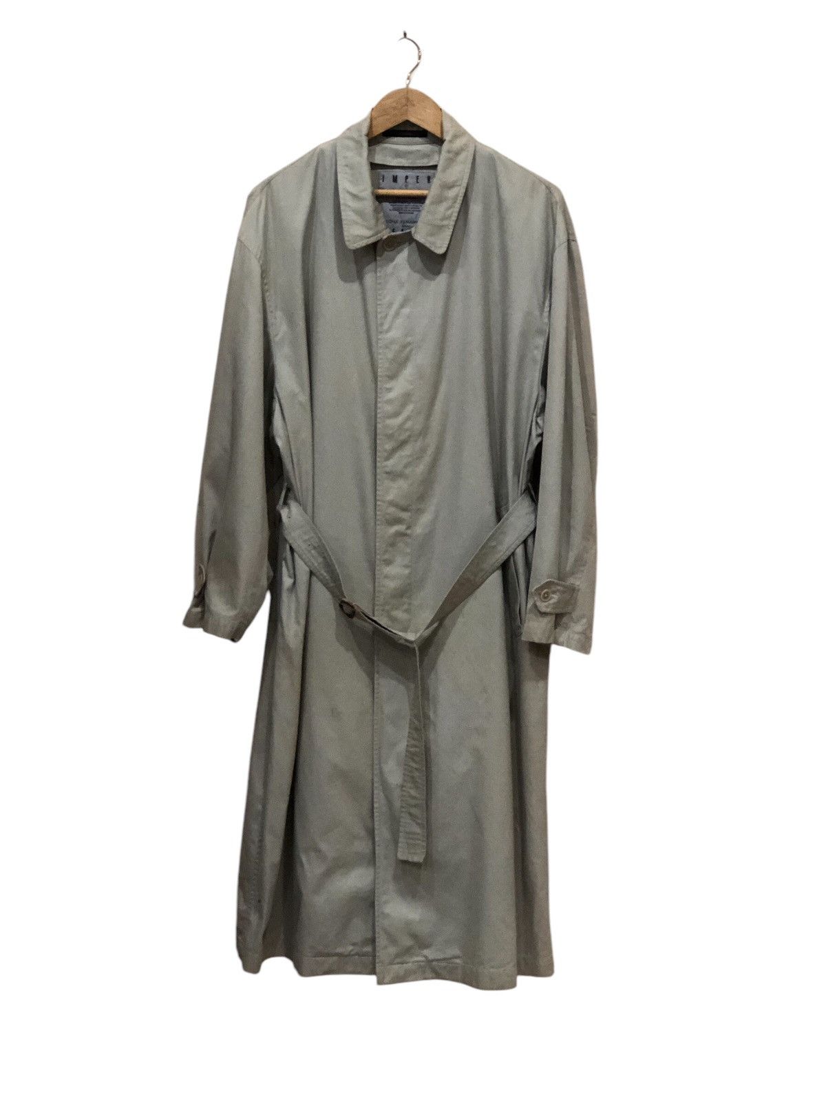 Yohji Yamamoto Yohji Yamamoto Imper Meable Light Trench Coat Size US L / EU 52-54 / 3 - 1 Thumbnail