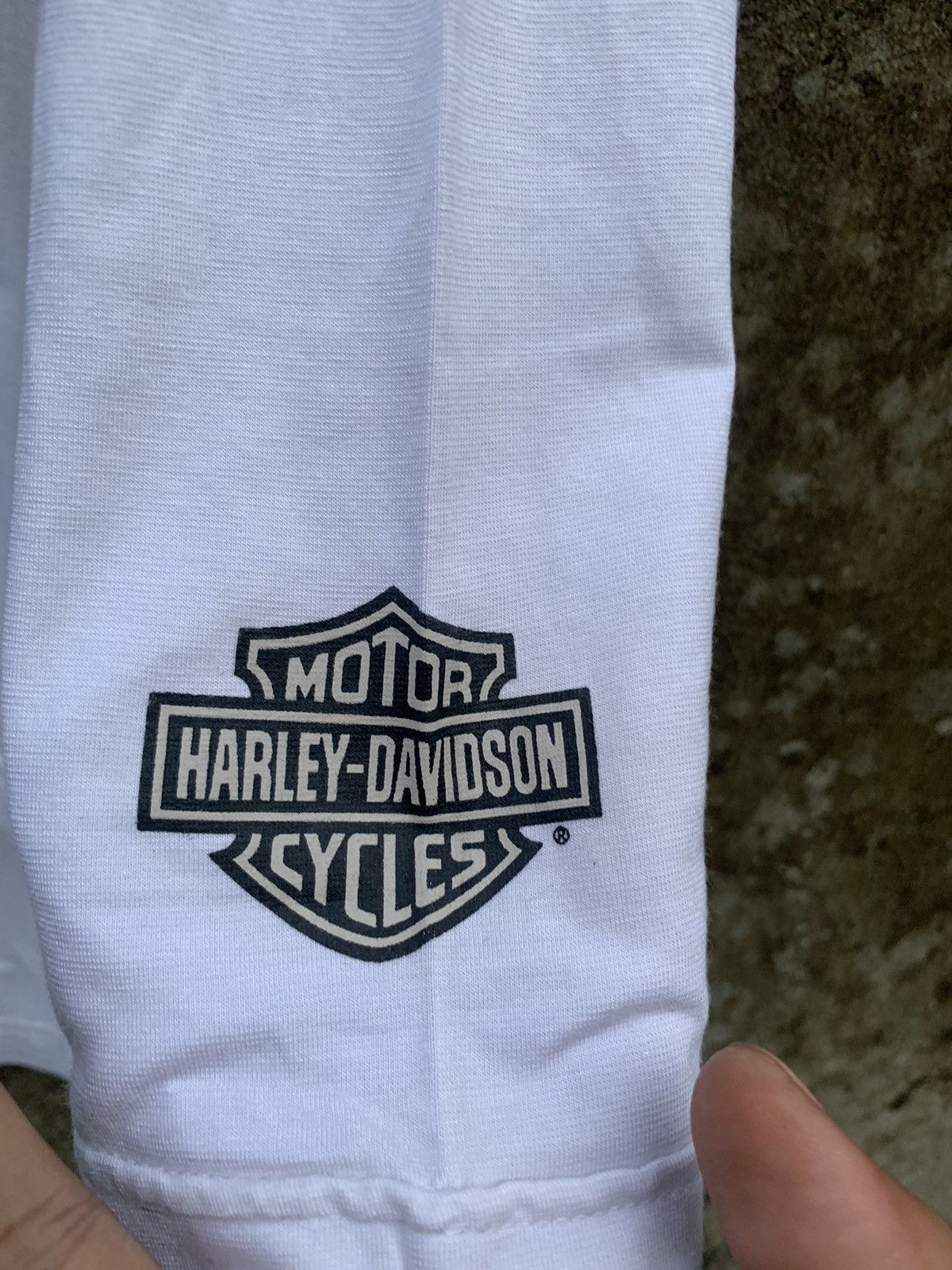 Harley Davidson × Vintage y2k Harley davidson drop tail longsleeve Size US M / EU 48-50 / 2 - 5 Thumbnail