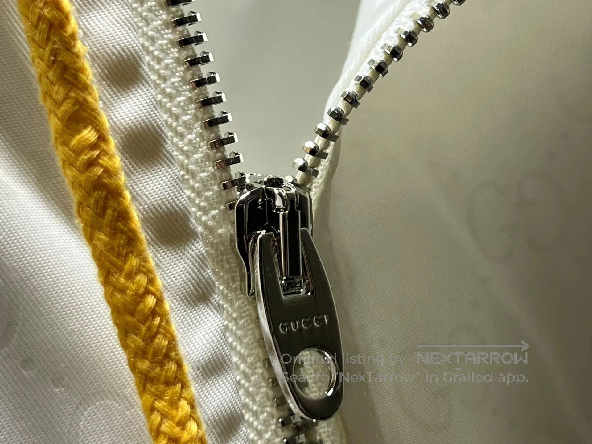 Gucci Gucci Men's White Windproof Jacket. Size US L / EU 52-54 / 3 - 2 Thumbnail