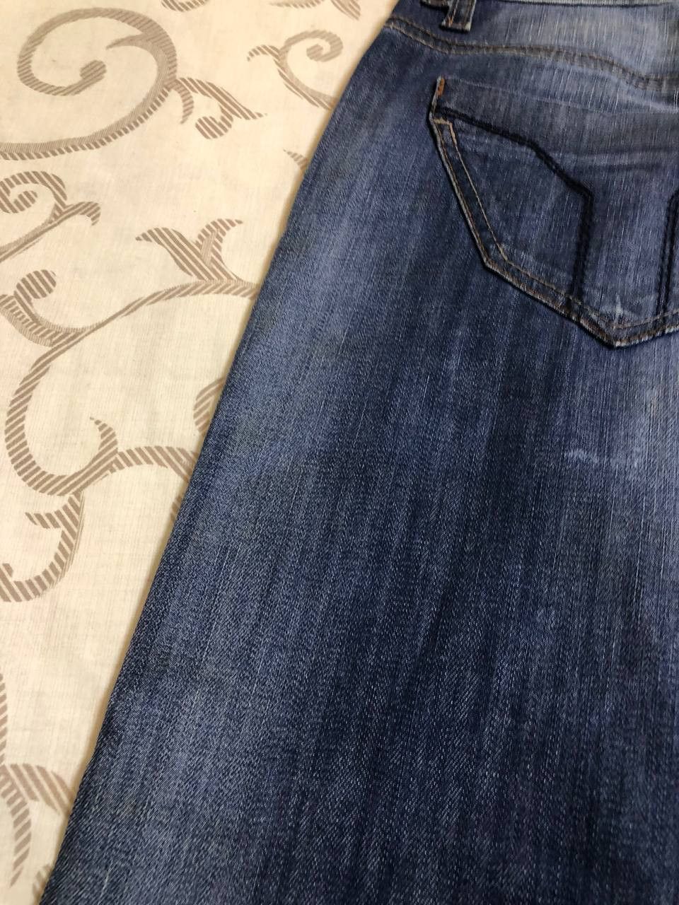 Miss Sixty Miss Sixty Diablo Slim Straight Leg Jeans Womens Destroyed Size 25" / US 0 / IT 36 - 18 Thumbnail