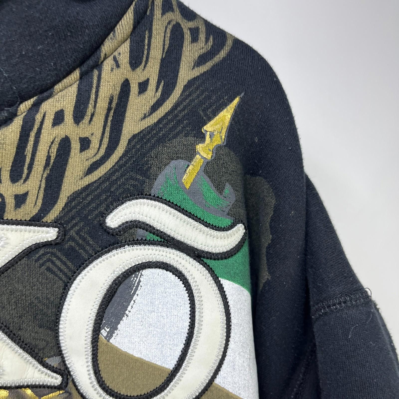 Marc Ecko Vintage Ecko Unltd 1972 Crest Hoodie XXL Black Y2K Zip Up Size US XXL / EU 58 / 5 - 7 Thumbnail