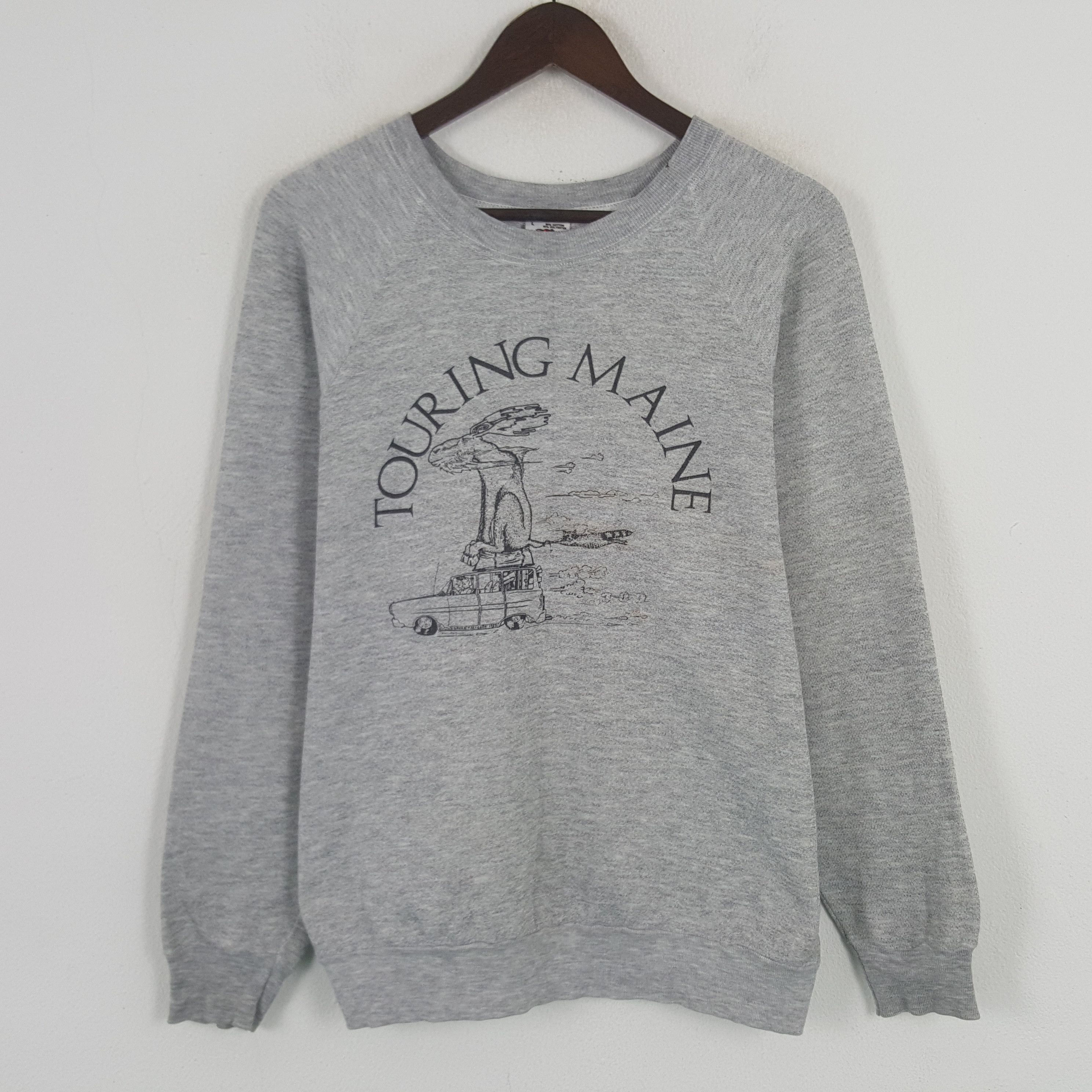 Vintage Vintage Touring Maine Sweatshirt Size US M / EU 48-50 / 2 - 1 Thumbnail